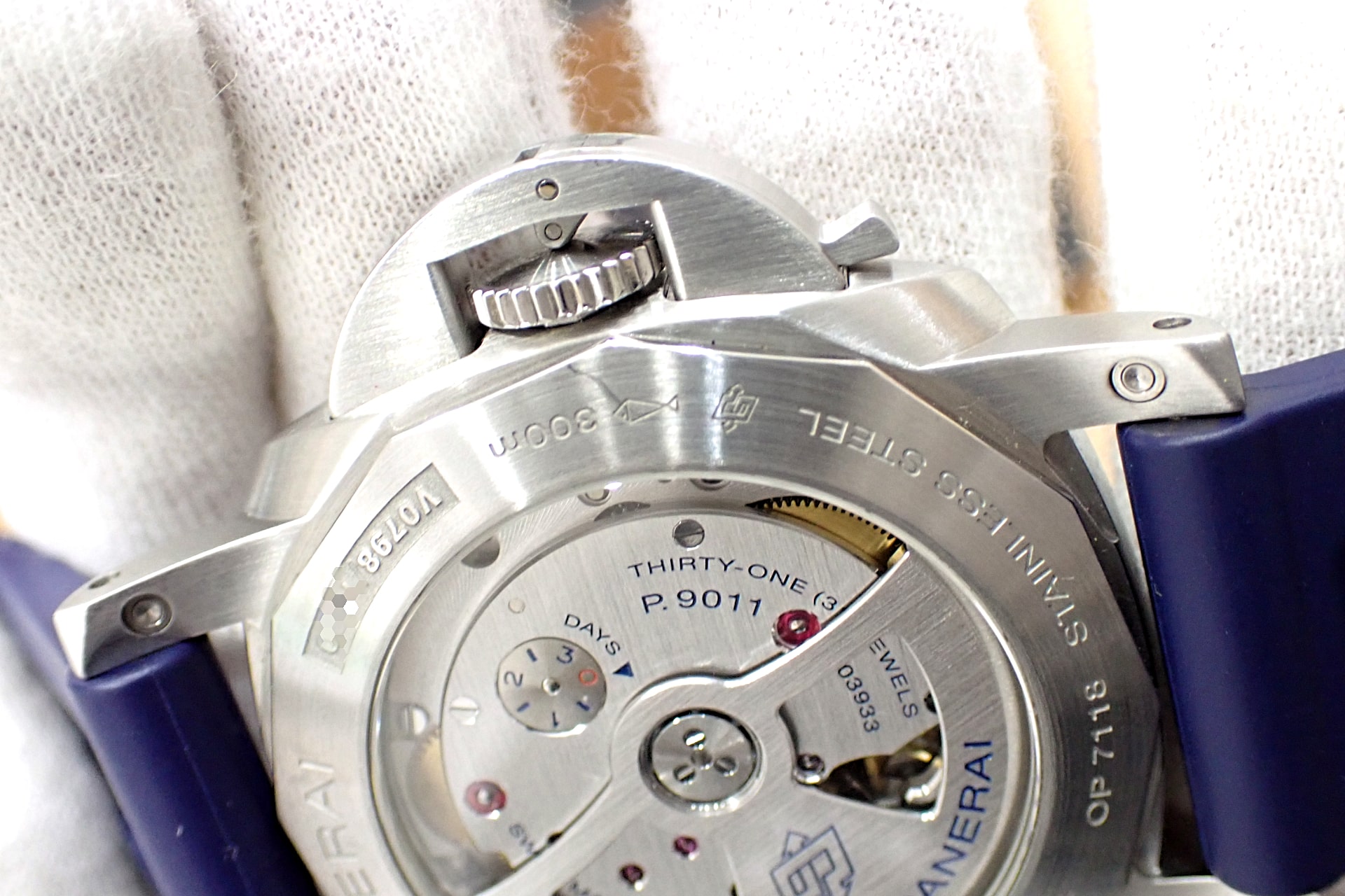 OFFICINE PANERAI/オフィチーネ パネライ ルミノール1950 GMT Ref.PAM01033 ブルー