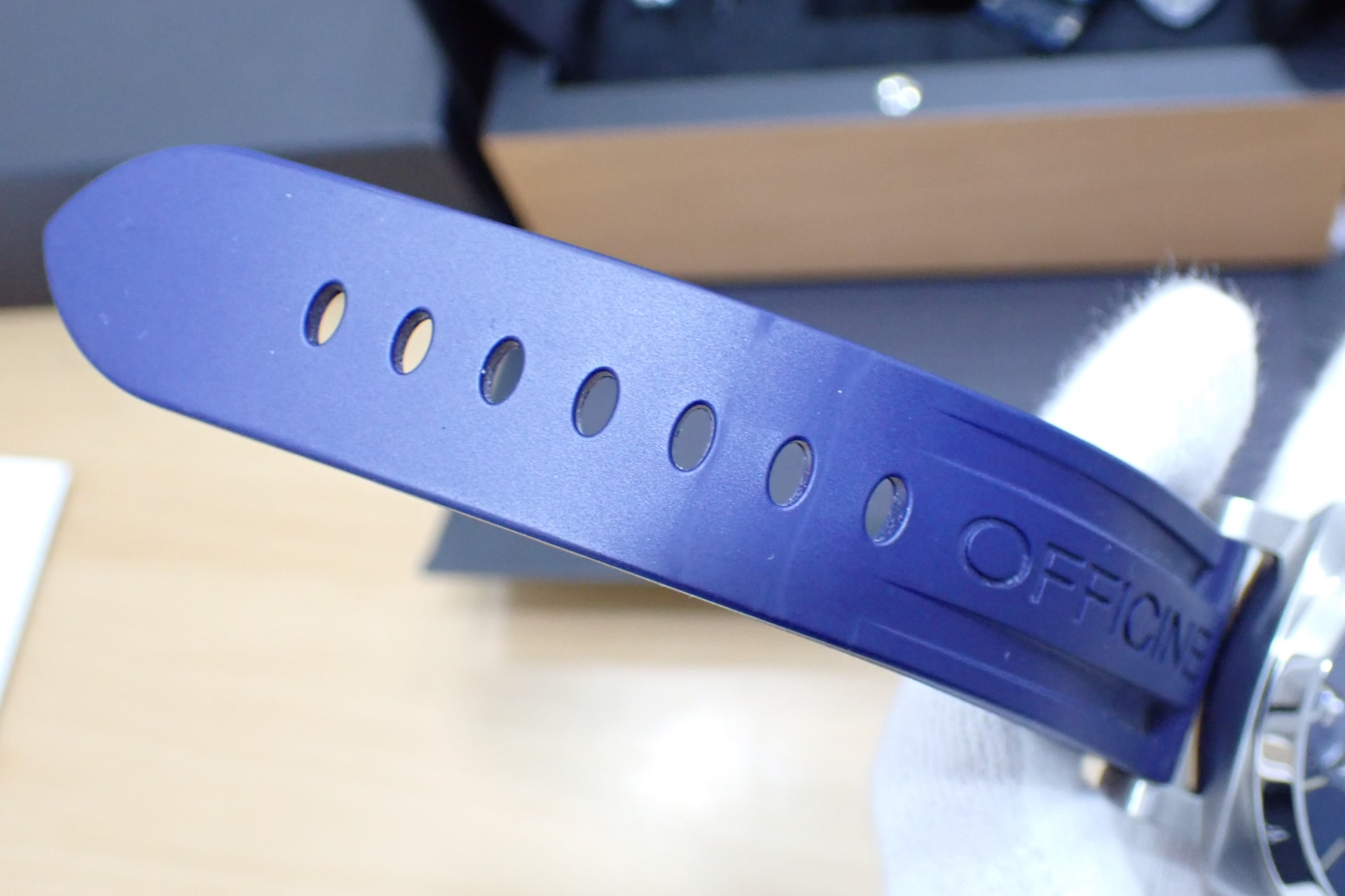 OFFICINE PANERAI/オフィチーネ パネライ ルミノール1950 GMT Ref.PAM01033 ブルー