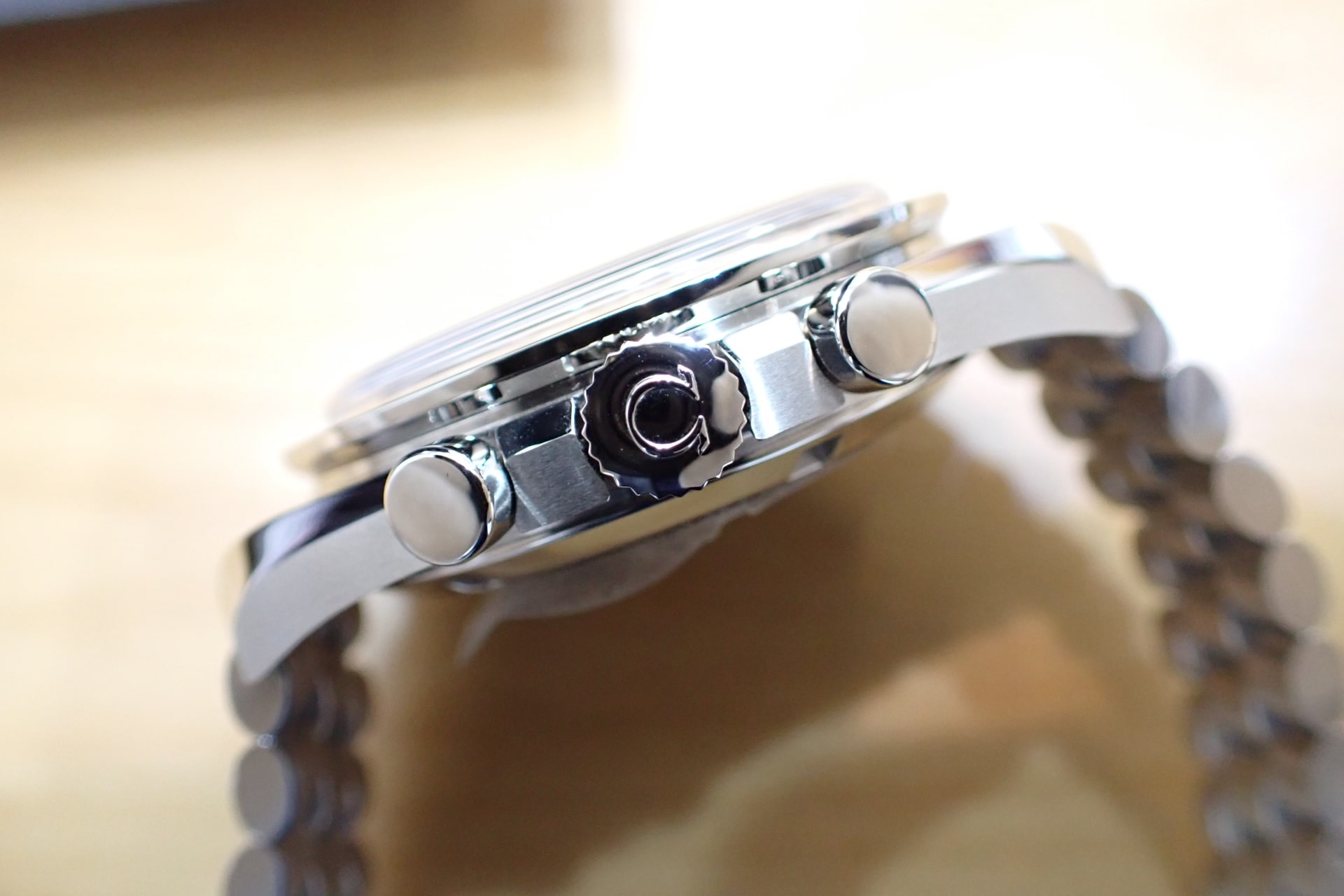 OMEGA/オメガ スピードマスター ムーンウォッチ プロフェッショナル コーアクシャル マスタークロノメーター Ref.310.30.42.50.01.002 高年式/一部保護シール付き