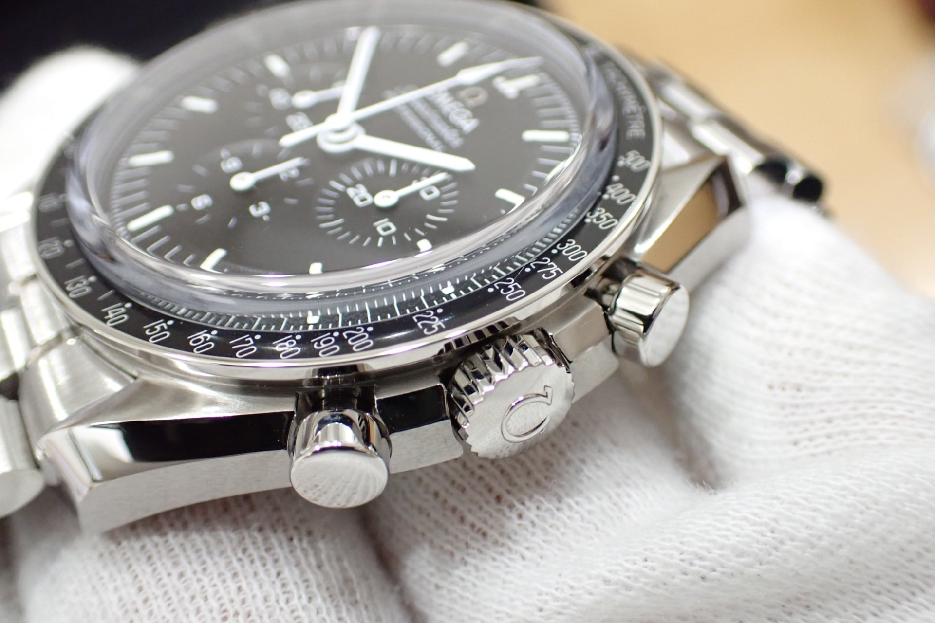 OMEGA/オメガ スピードマスター ムーンウォッチ プロフェッショナル コーアクシャル マスタークロノメーター Ref.310.30.42.50.01.002 高年式/一部保護シール付き