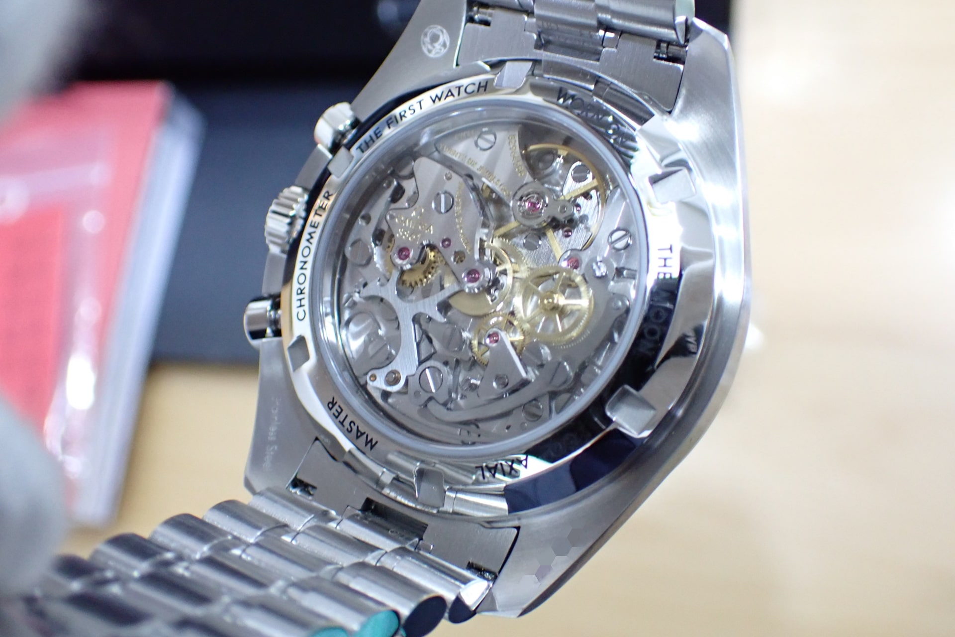 OMEGA/オメガ スピードマスター ムーンウォッチ プロフェッショナル コーアクシャル マスタークロノメーター Ref.310.30.42.50.01.002 高年式/一部保護シール付き