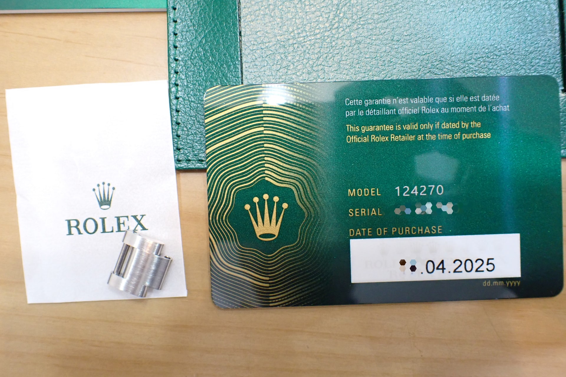 ROLEX/ロレックス エクスプローラー1 Ref.124270 黒文字盤