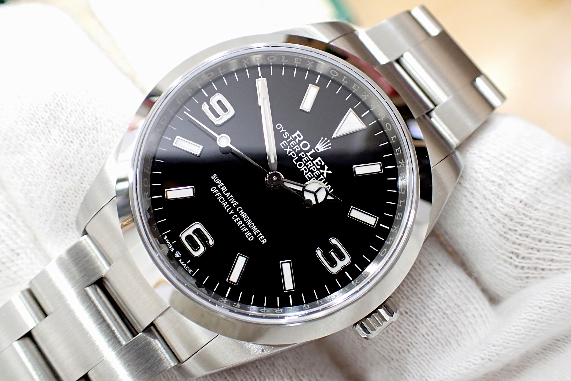 ROLEX/ロレックス エクスプローラー1 Ref.124270 黒文字盤