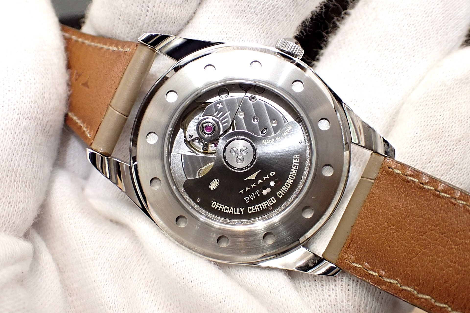 TAKANO/タカノ シャトーヌーベル クロノメーター ホワイト文字盤 Ref.PWT