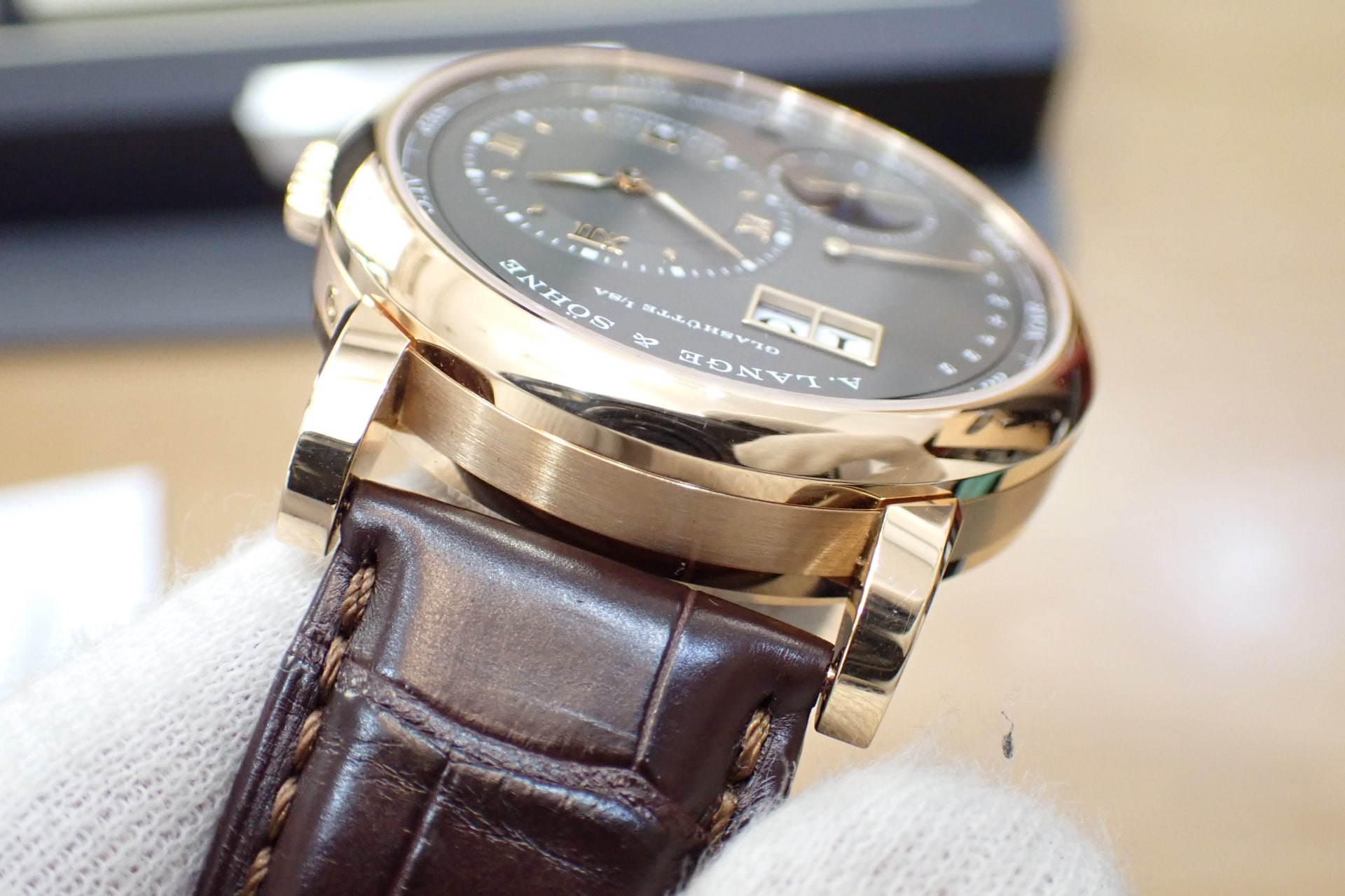 A.ランゲ&ゾーネ/A.Lange&Sohne ランゲ1 パーペチュアルカレンダー 18KPG Ref.345.033E