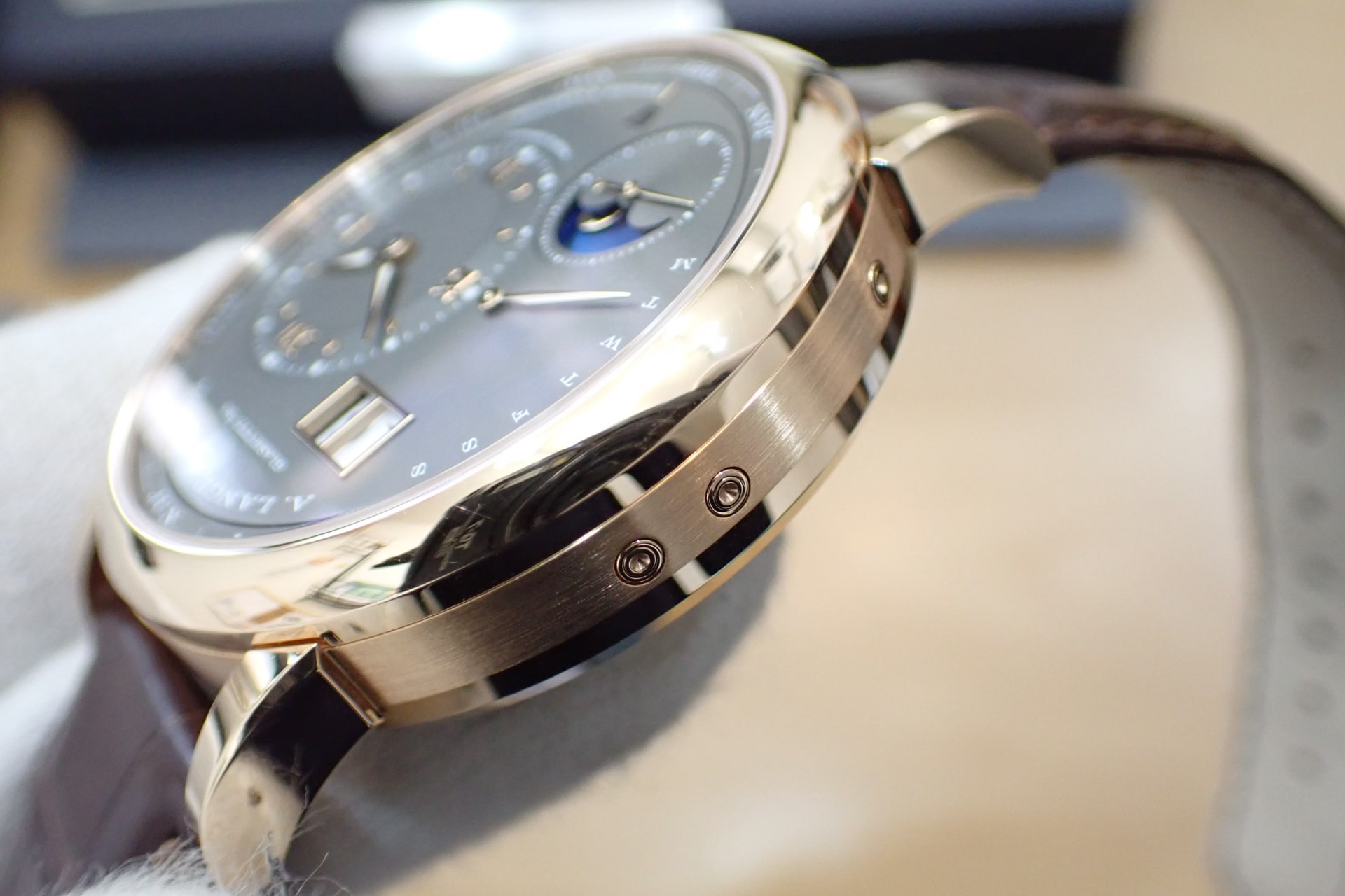 A.ランゲ&ゾーネ/A.Lange&Sohne ランゲ1 パーペチュアルカレンダー 18KPG Ref.345.033E