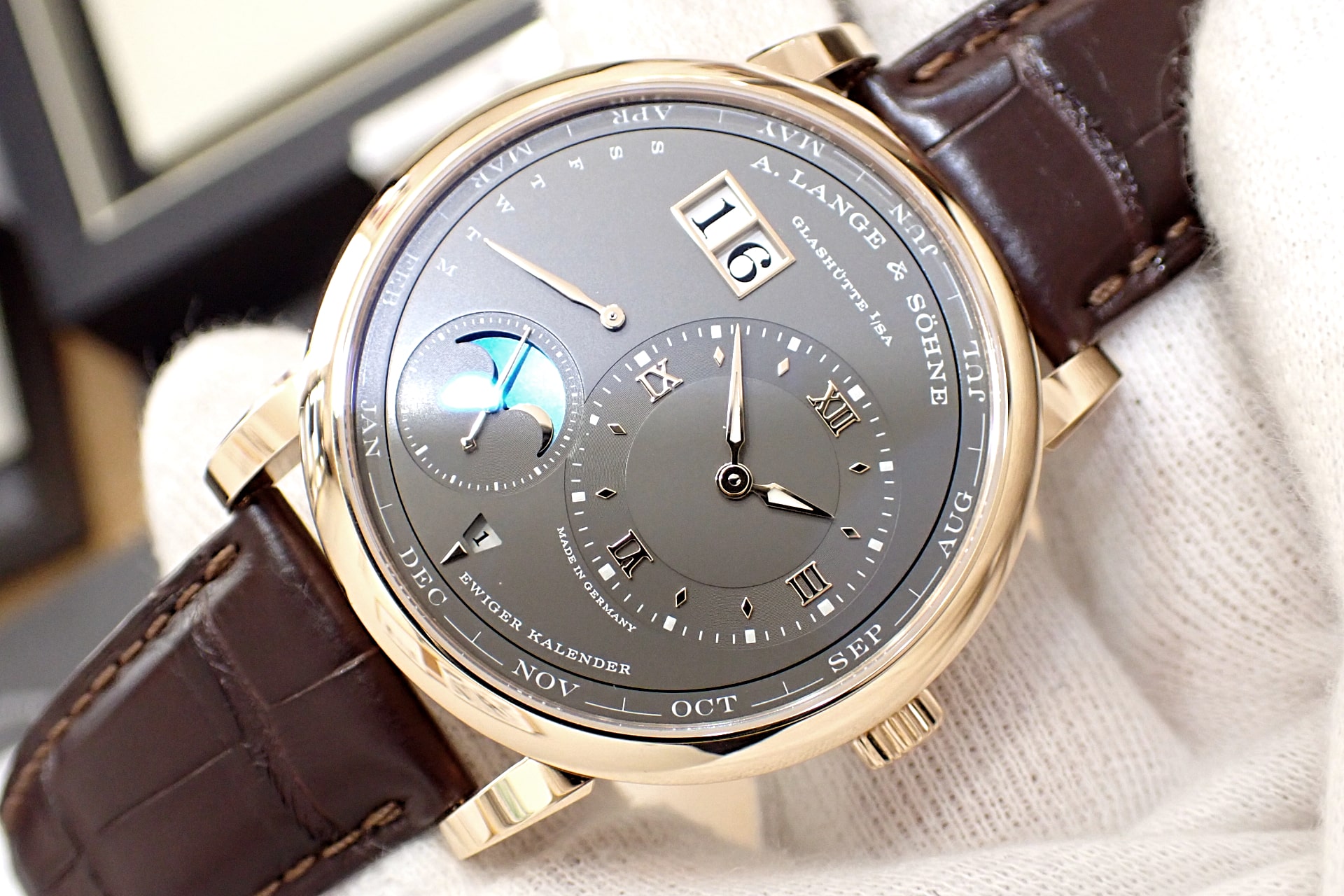 A.ランゲ&ゾーネ/A.Lange&Sohne ランゲ1 パーペチュアルカレンダー 18KPG Ref.345.033E