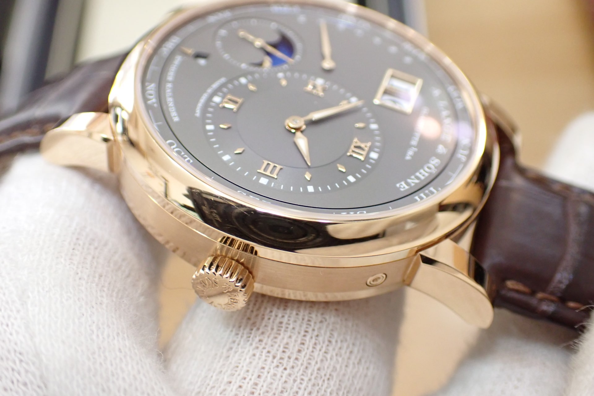 A.ランゲ&ゾーネ/A.Lange&Sohne ランゲ1 パーペチュアルカレンダー 18KPG Ref.345.033E