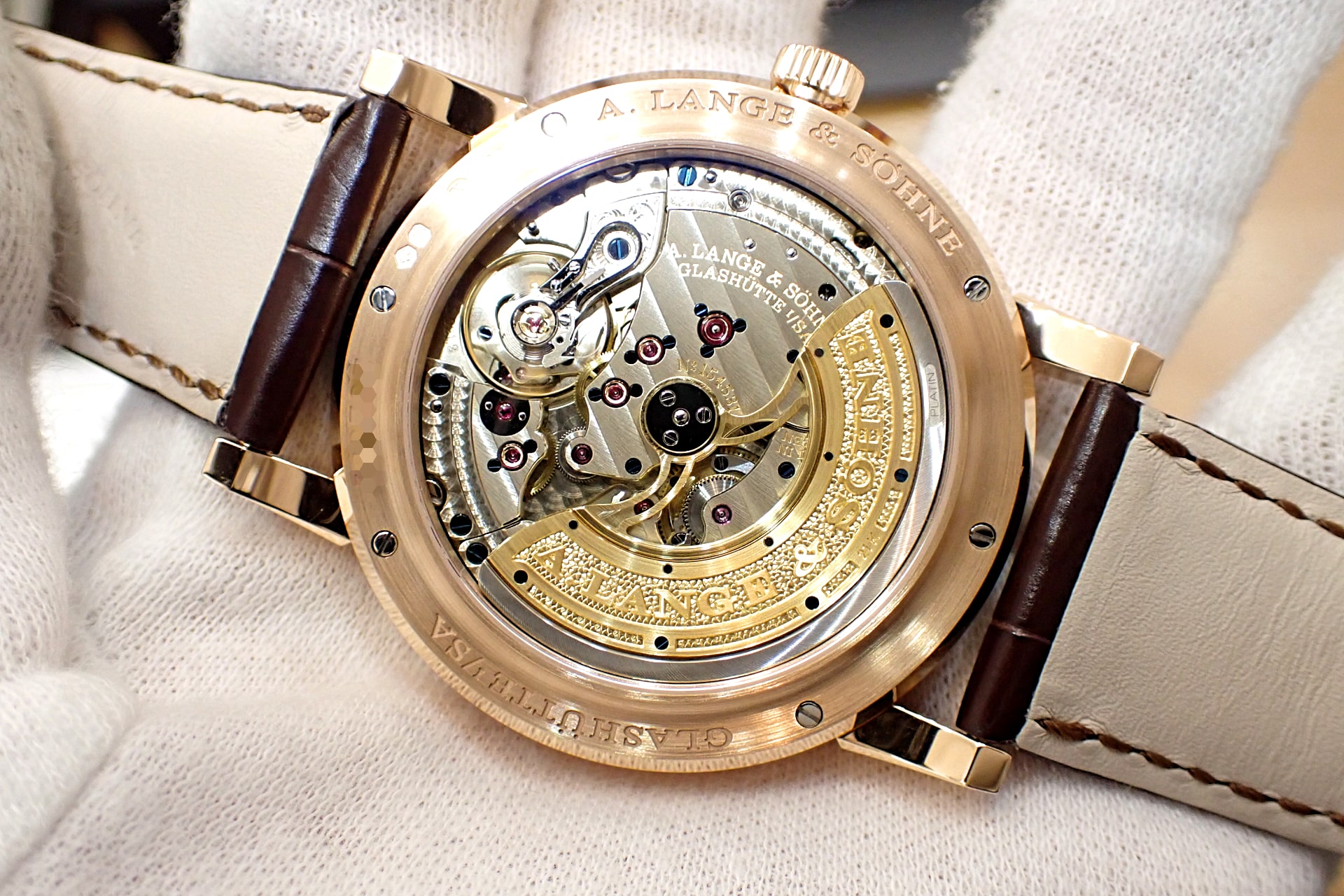 A.ランゲ&ゾーネ/A.Lange&Sohne ランゲ1 パーペチュアルカレンダー 18KPG Ref.345.033E