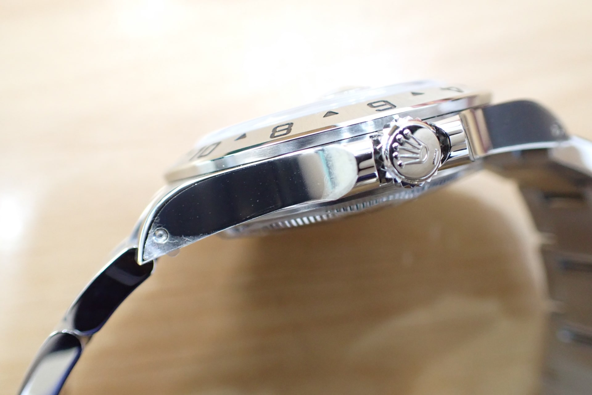 デッドストック ROLEX/ロレックス エクスプローラー2 Ref.16570 K番 黒文字盤/ノンポリッシュ