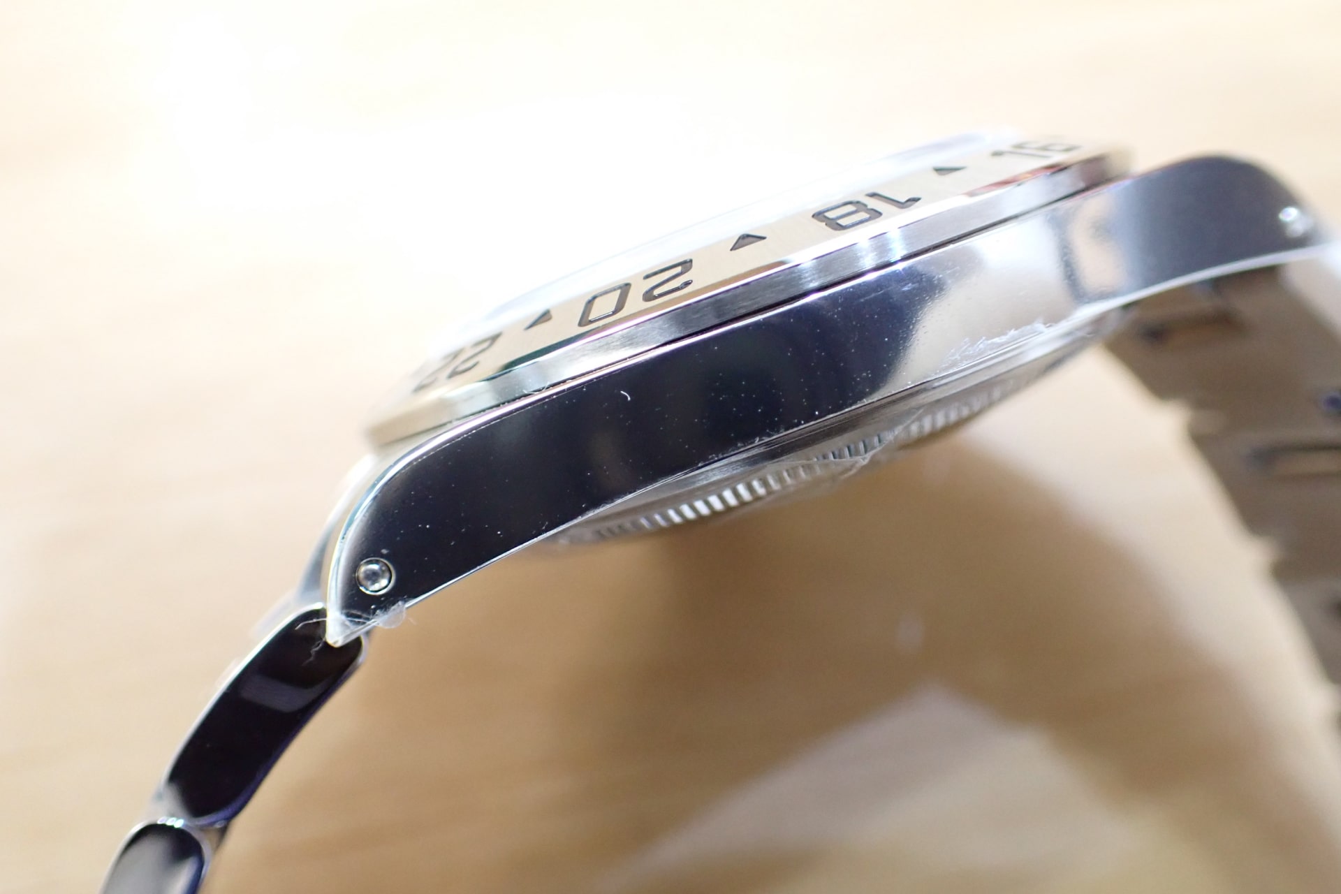 デッドストック ROLEX/ロレックス エクスプローラー2 Ref.16570 K番 黒文字盤/ノンポリッシュ