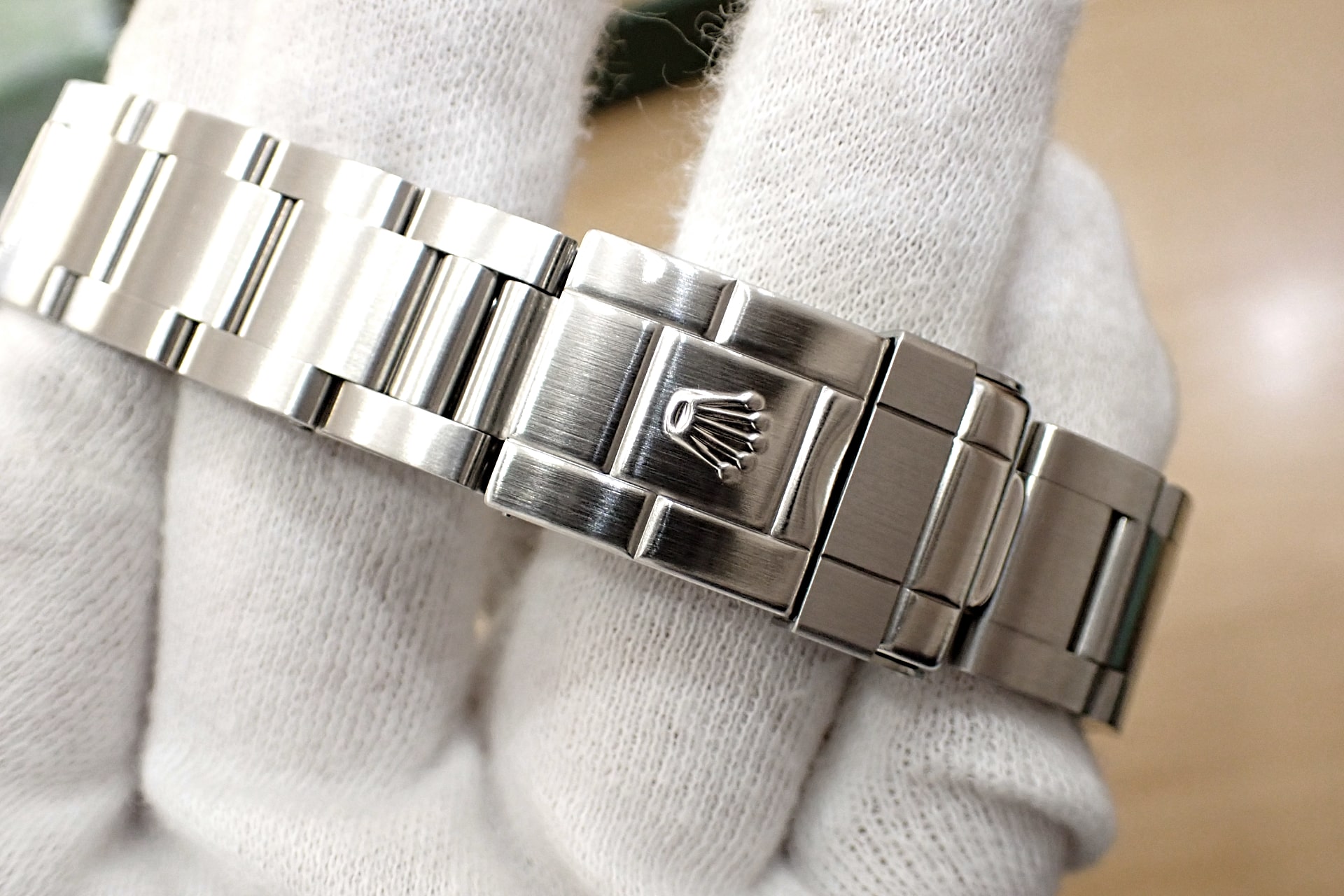 デッドストック ROLEX/ロレックス エクスプローラー2 Ref.16570 K番 黒文字盤/ノンポリッシュ