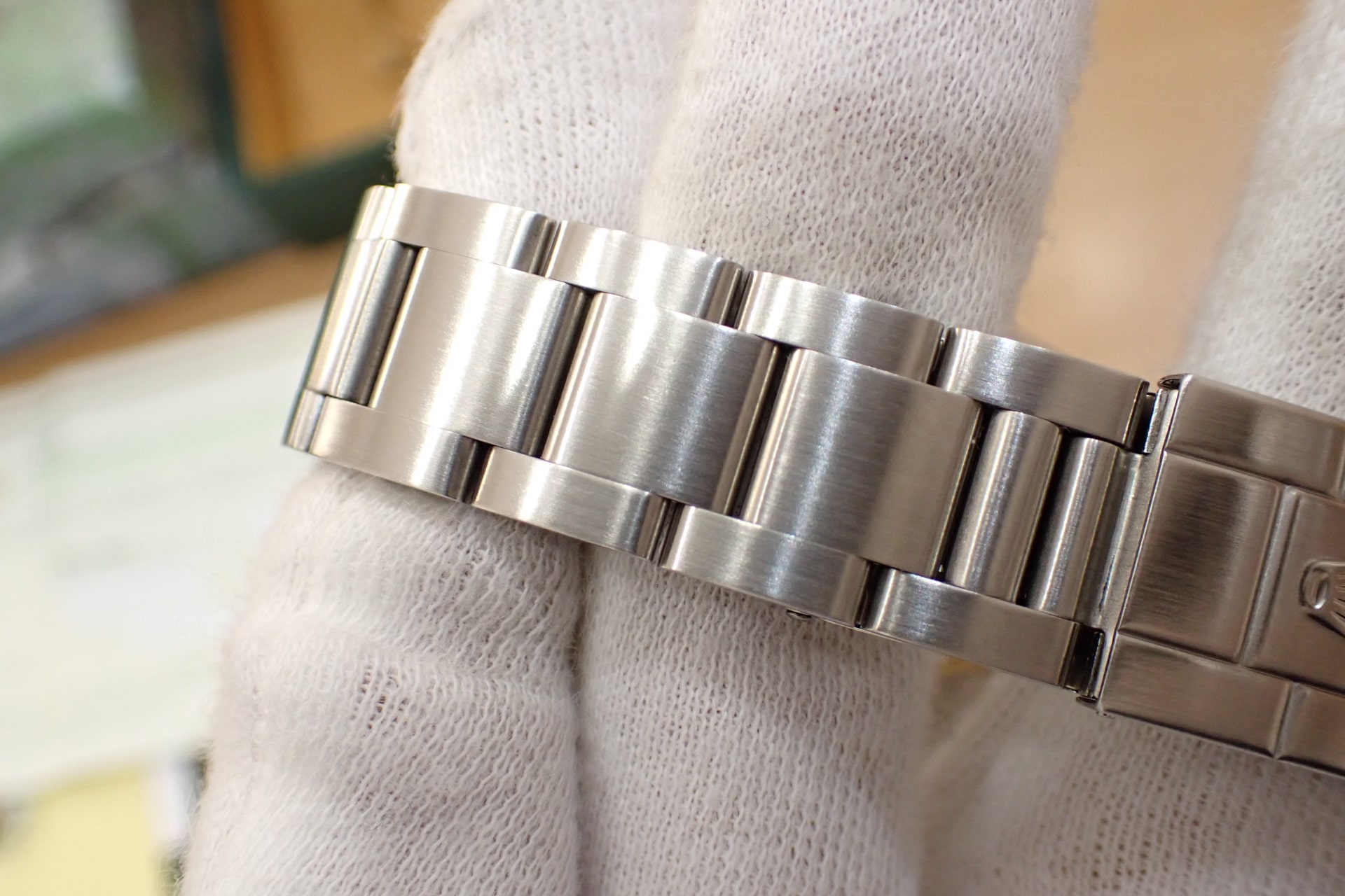 デッドストック ROLEX/ロレックス エクスプローラー2 Ref.16570 K番 黒文字盤/ノンポリッシュ