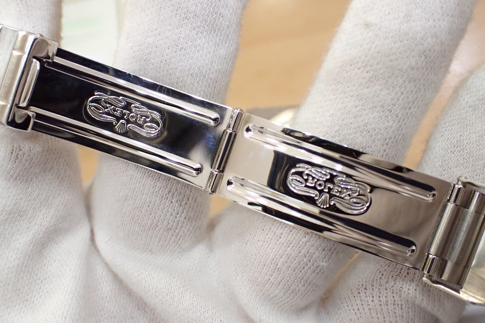 デッドストック ROLEX/ロレックス エクスプローラー2 Ref.16570 K番 黒文字盤/ノンポリッシュ