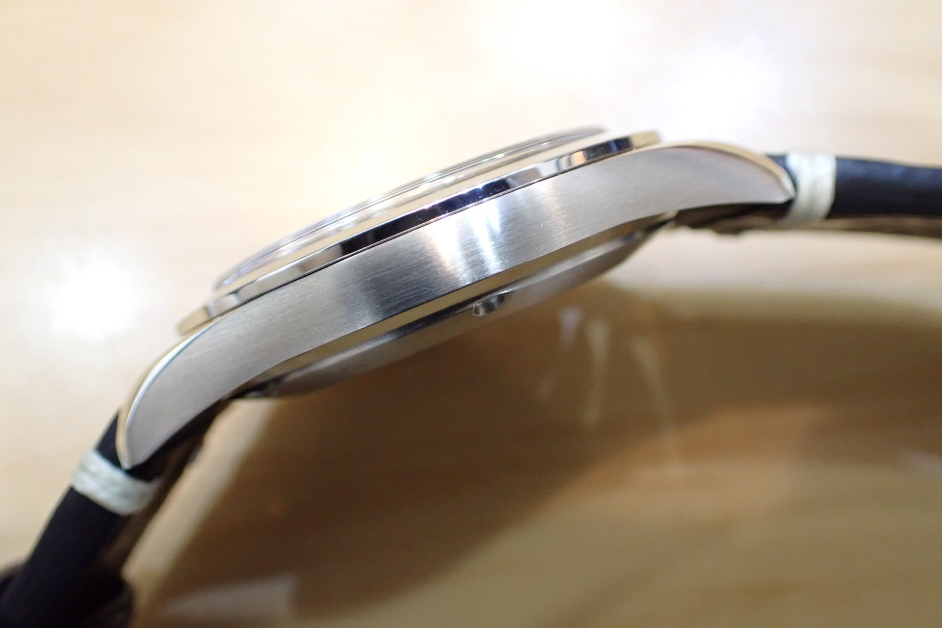 EBERHARD/エベラール サイエンティグラフ Ref.41043.01 CP 黒文字盤 メーカー純正レザーストラップ2本付き