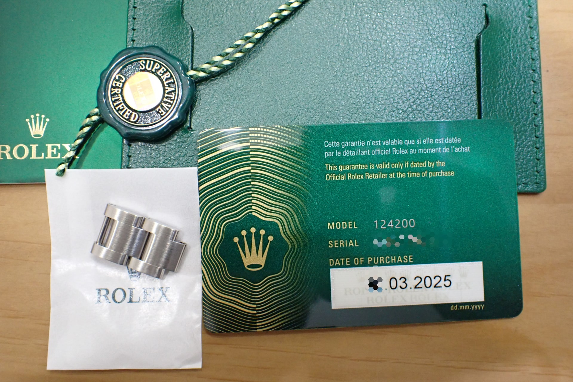 ROLEX/ロレックス オイスターパーペチュアル34 Ref.124200 シルバー