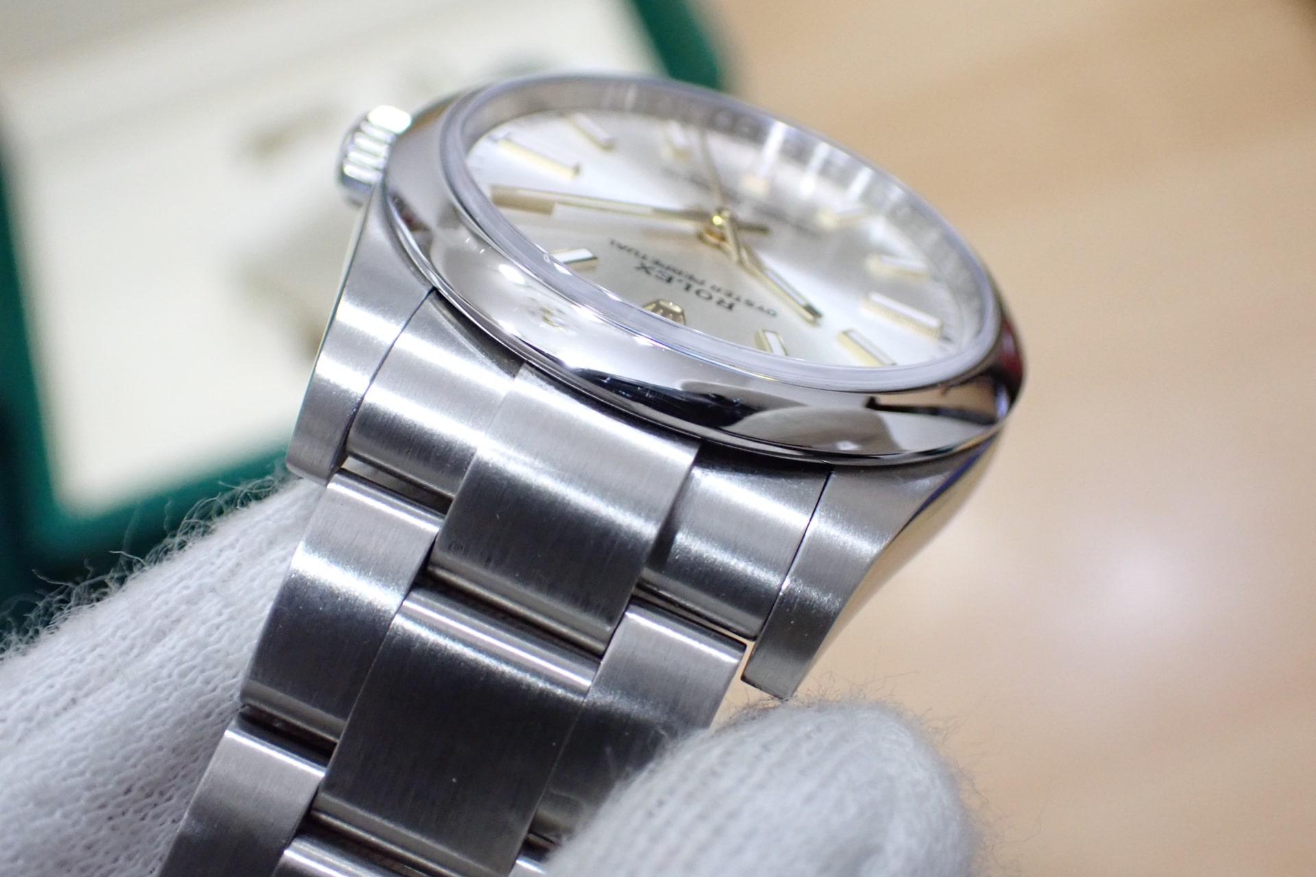 ROLEX/ロレックス オイスターパーペチュアル34 Ref.124200 シルバー