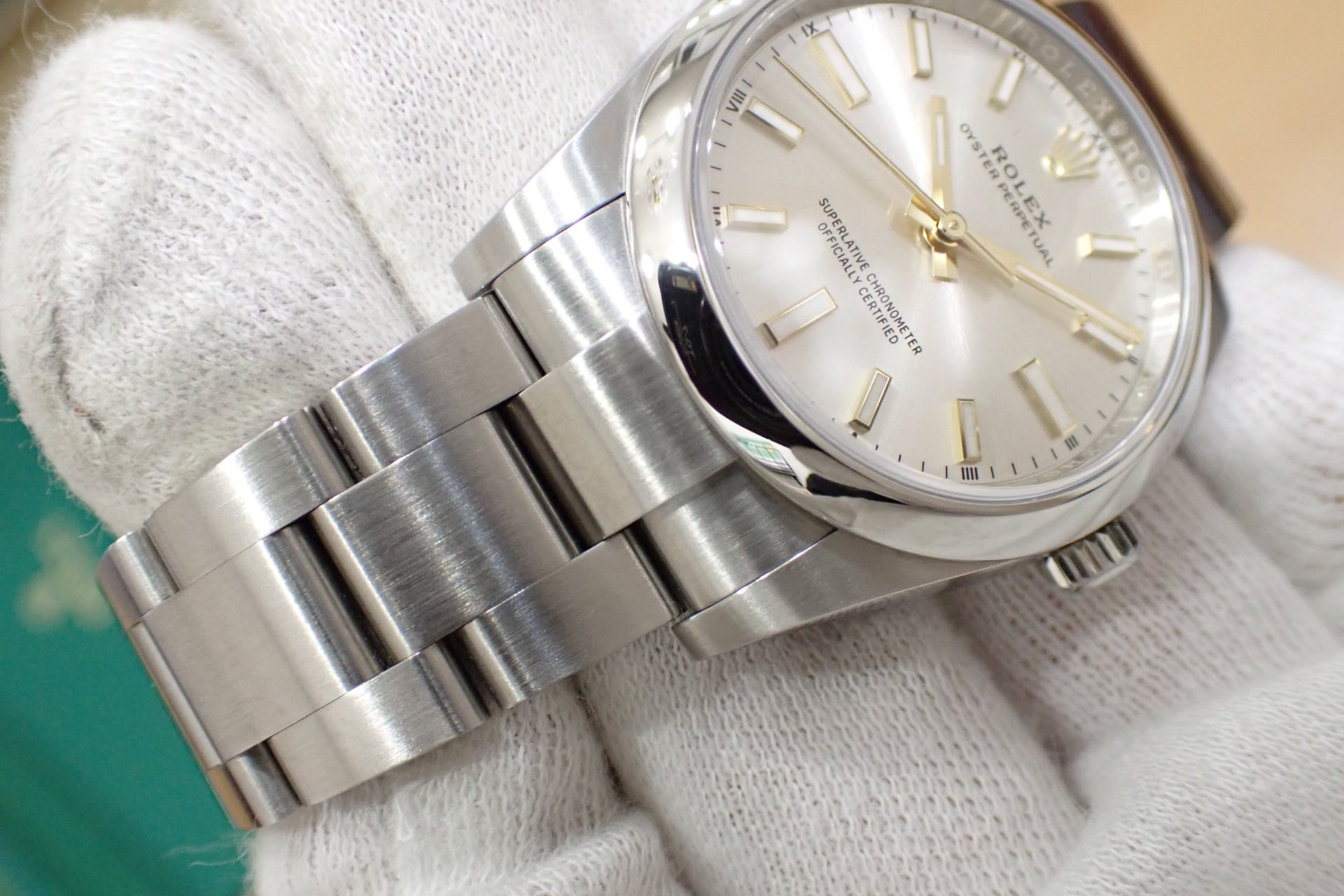 ROLEX/ロレックス オイスターパーペチュアル34 Ref.124200 シルバー