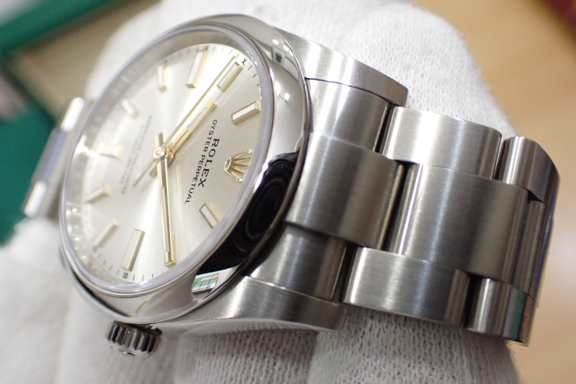 ROLEX/ロレックス オイスターパーペチュアル34 Ref.124200 シルバー