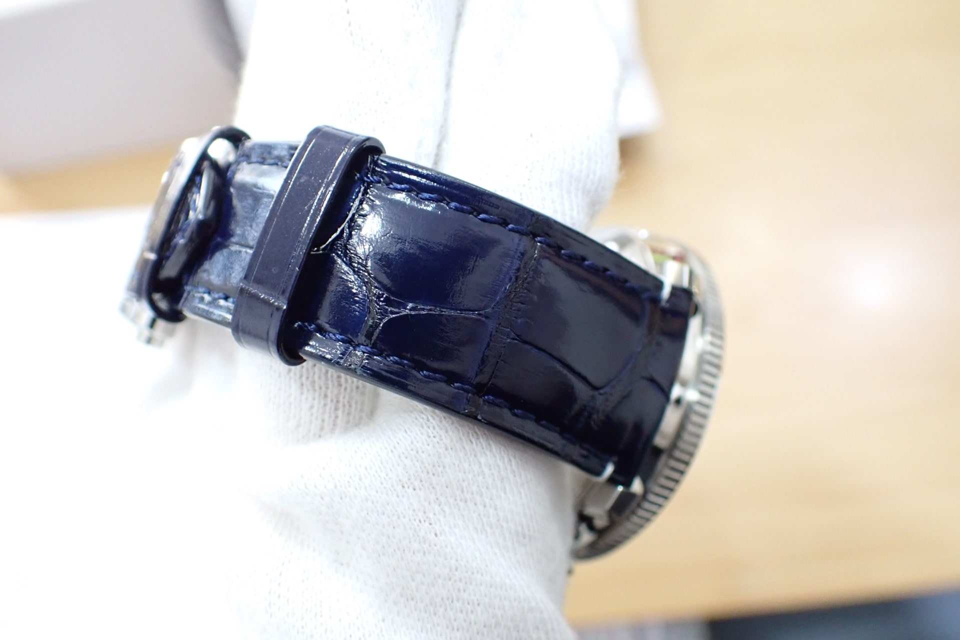 ULYSSE NARDIN/ユリスナルダン マリーン トルピユール アニュアルカレンダー クロノグラフ 限定300本 Ref.1533-320LE-3A-175/1A