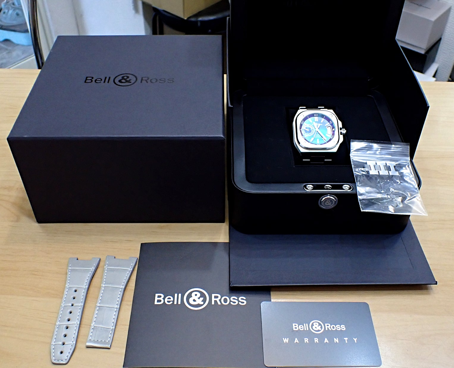 ベル&ロス/Bell&Ross BR-X5 イリデセント ブティック限定 Ref.BRX5R-IRS-ST/SRB