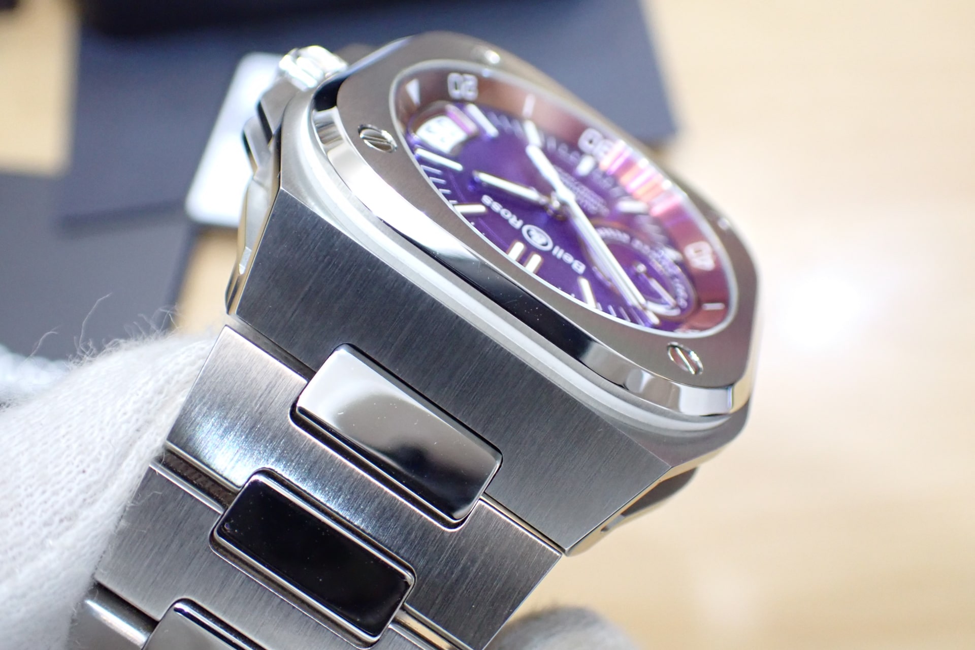 ベル&ロス/Bell&Ross BR-X5 イリデセント ブティック限定 Ref.BRX5R-IRS-ST/SRB