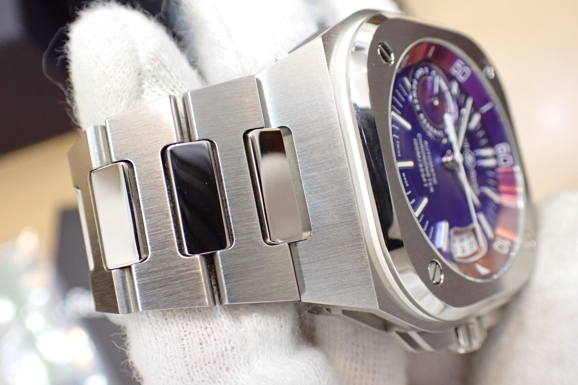 ベル&ロス/Bell&Ross BR-X5 イリデセント ブティック限定 Ref.BRX5R-IRS-ST/SRB