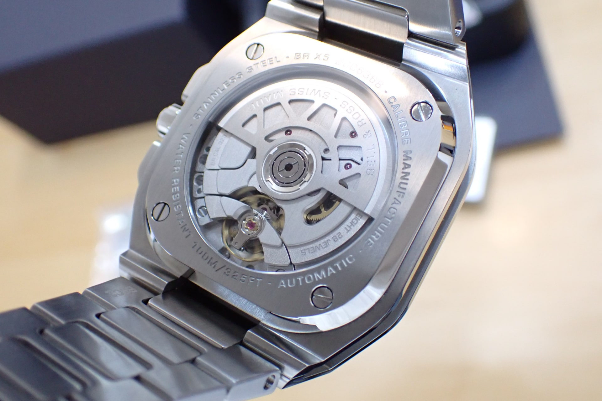 ベル&ロス/Bell&Ross BR-X5 イリデセント ブティック限定 Ref.BRX5R-IRS-ST/SRB