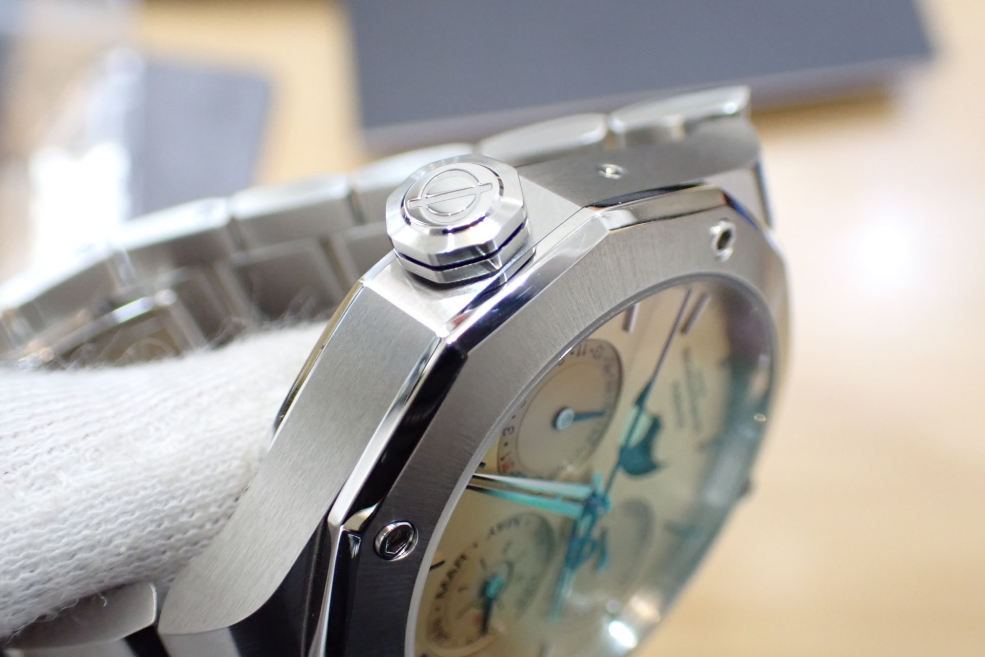 BAUME&MERCIER/ボーム&メルシエ リビエラ ボーマティック パーペチュアルカレンダー Ref:M0A10742 世界限定50本