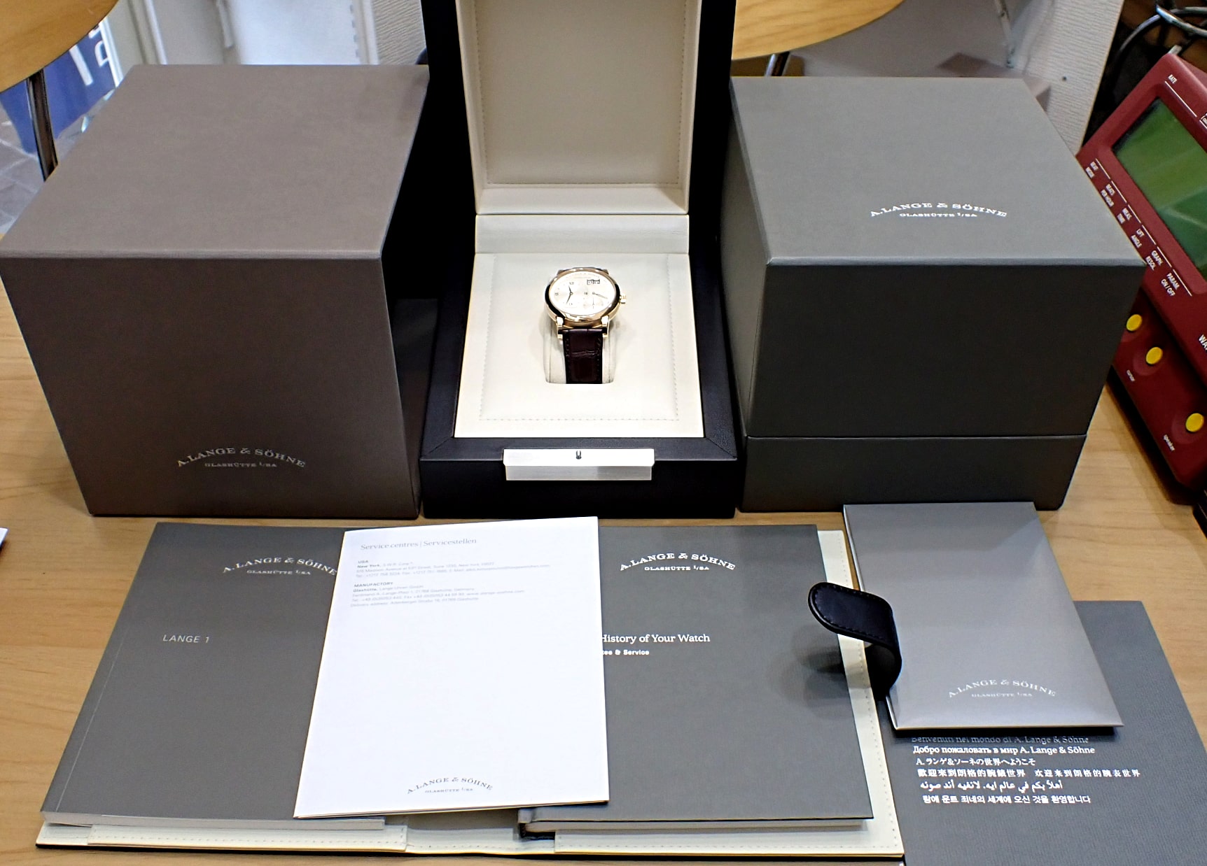 A.LANGE&SOHNE/ランゲ&ゾーネ ランゲ1 Ref.191.032 K18ピンクゴールド Dバックル仕様