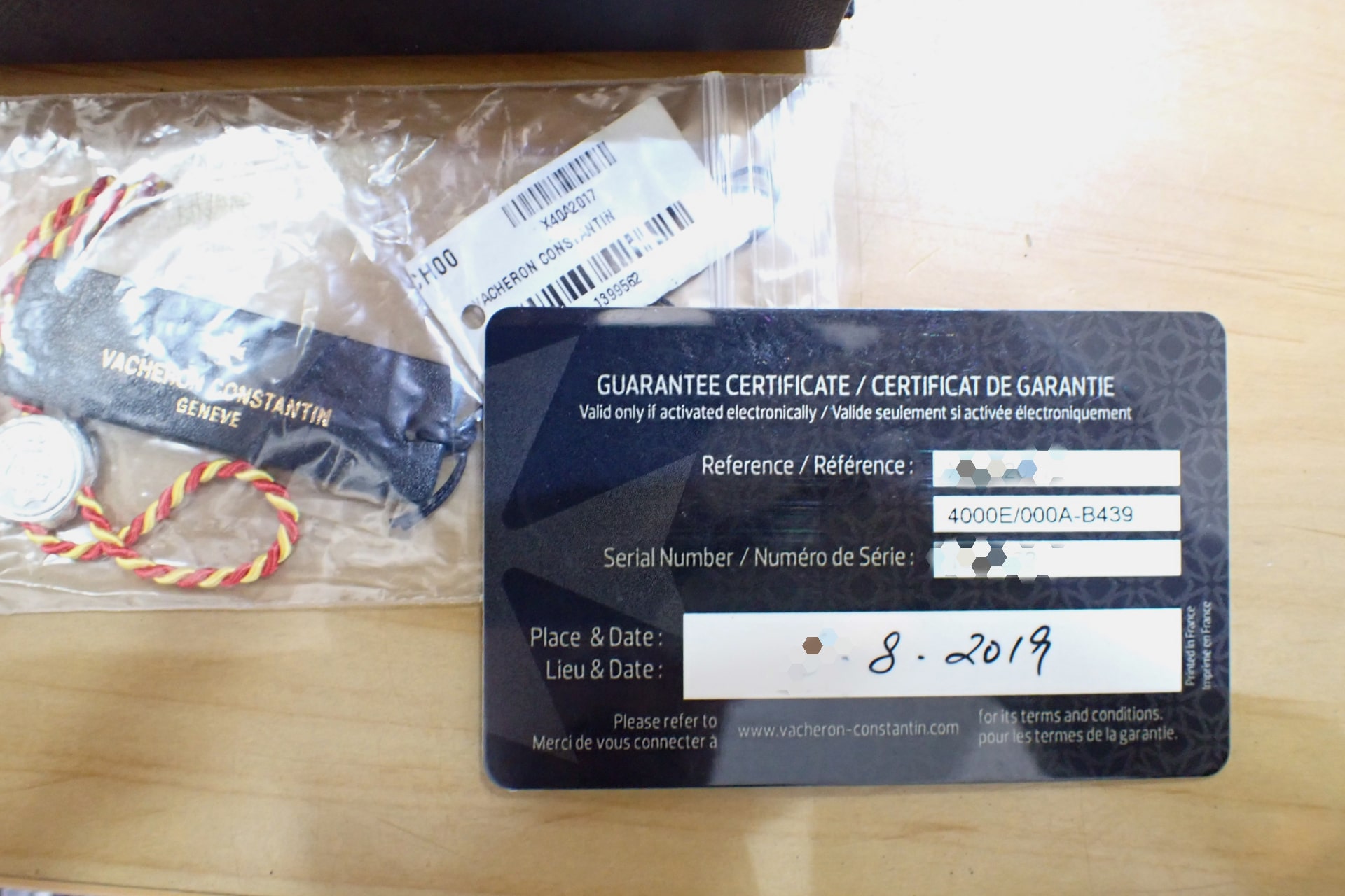 VACHERON CONSTANTIN/ヴァシュロンコンスタンタン フィフティーシックス コンプリートカレンダー Ref.4000E/000A-B439 シルバー