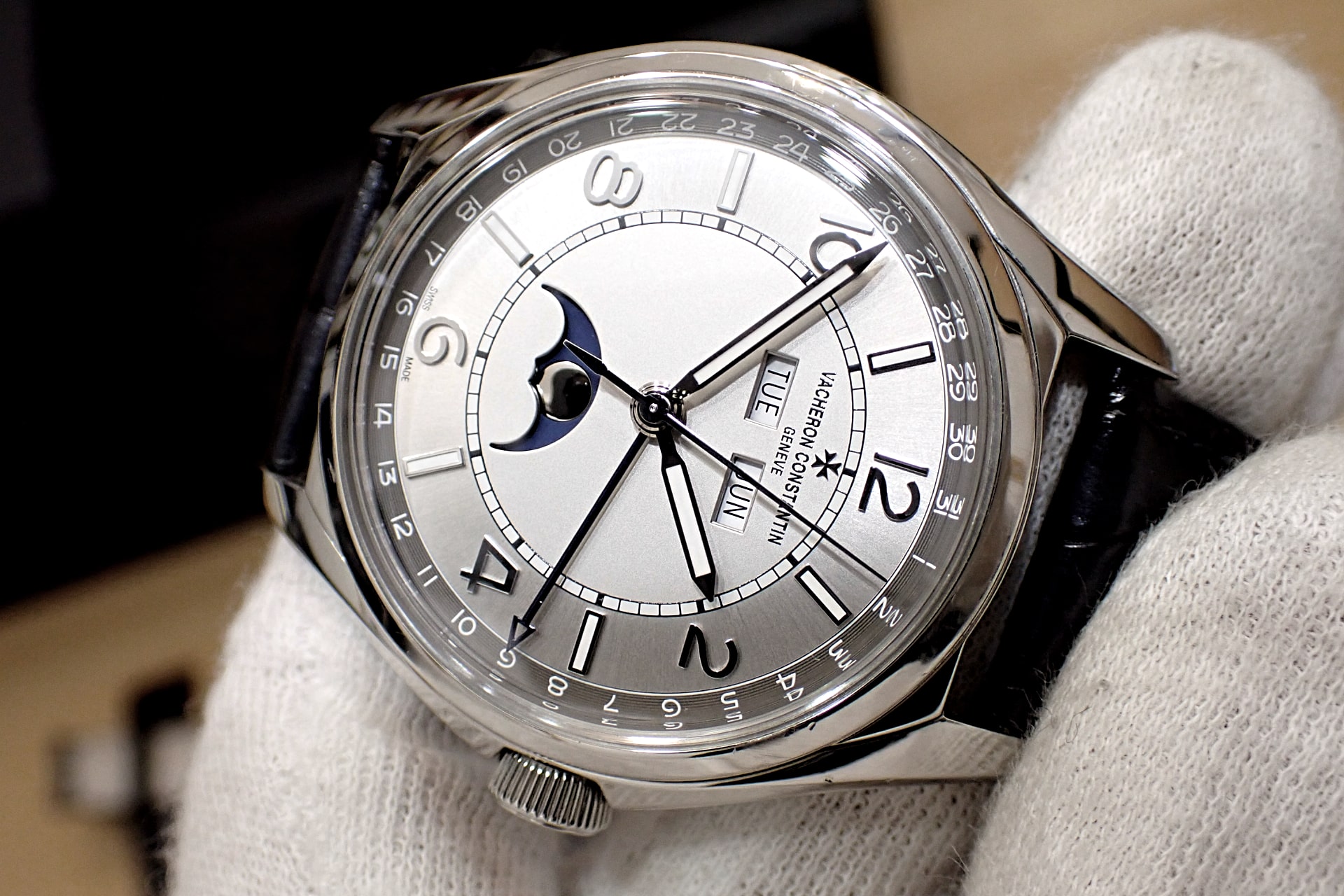 VACHERON CONSTANTIN/ヴァシュロンコンスタンタン フィフティーシックス コンプリートカレンダー Ref.4000E/000A-B439 シルバー