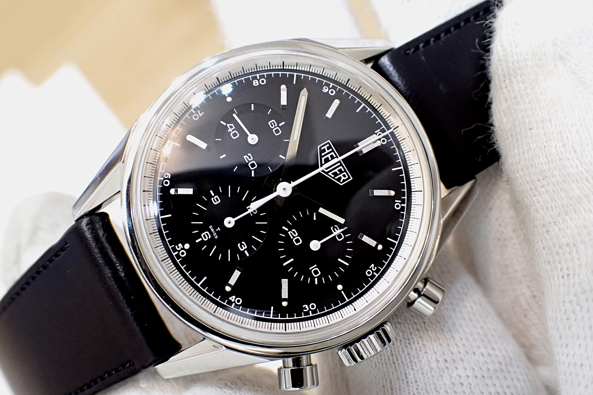 TAG HEUER/タグホイヤー カレラ クラシック クロノグラフ 1964 リ・エディション Ref.CS3111.BC0725