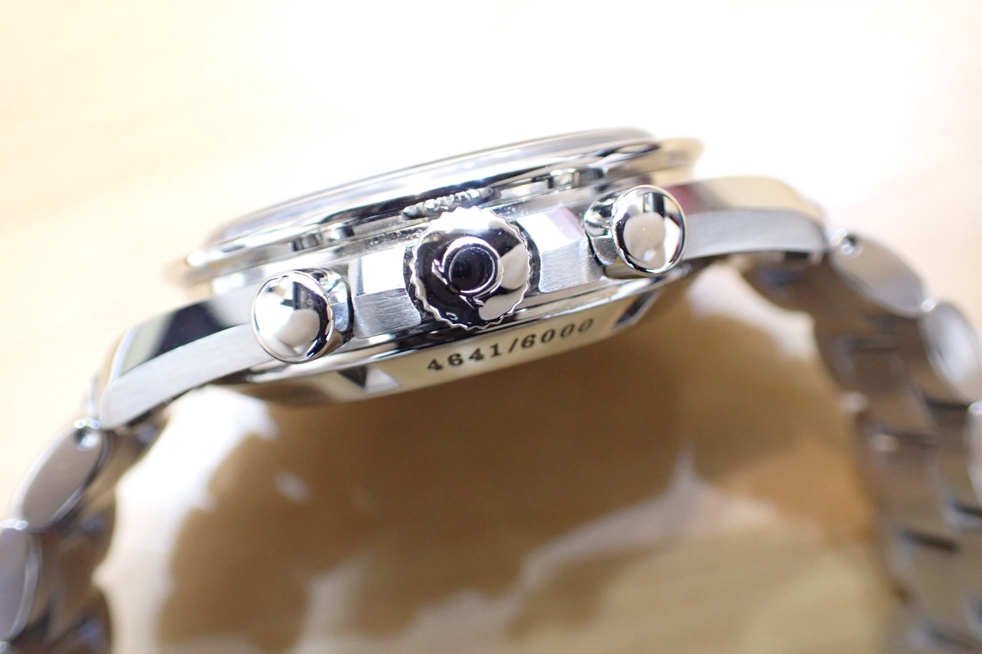 OMEGA/オメガ Ref.3559.32.00 レーシング M.シューマッハ 世界6000本限定 ホワイトダイヤル