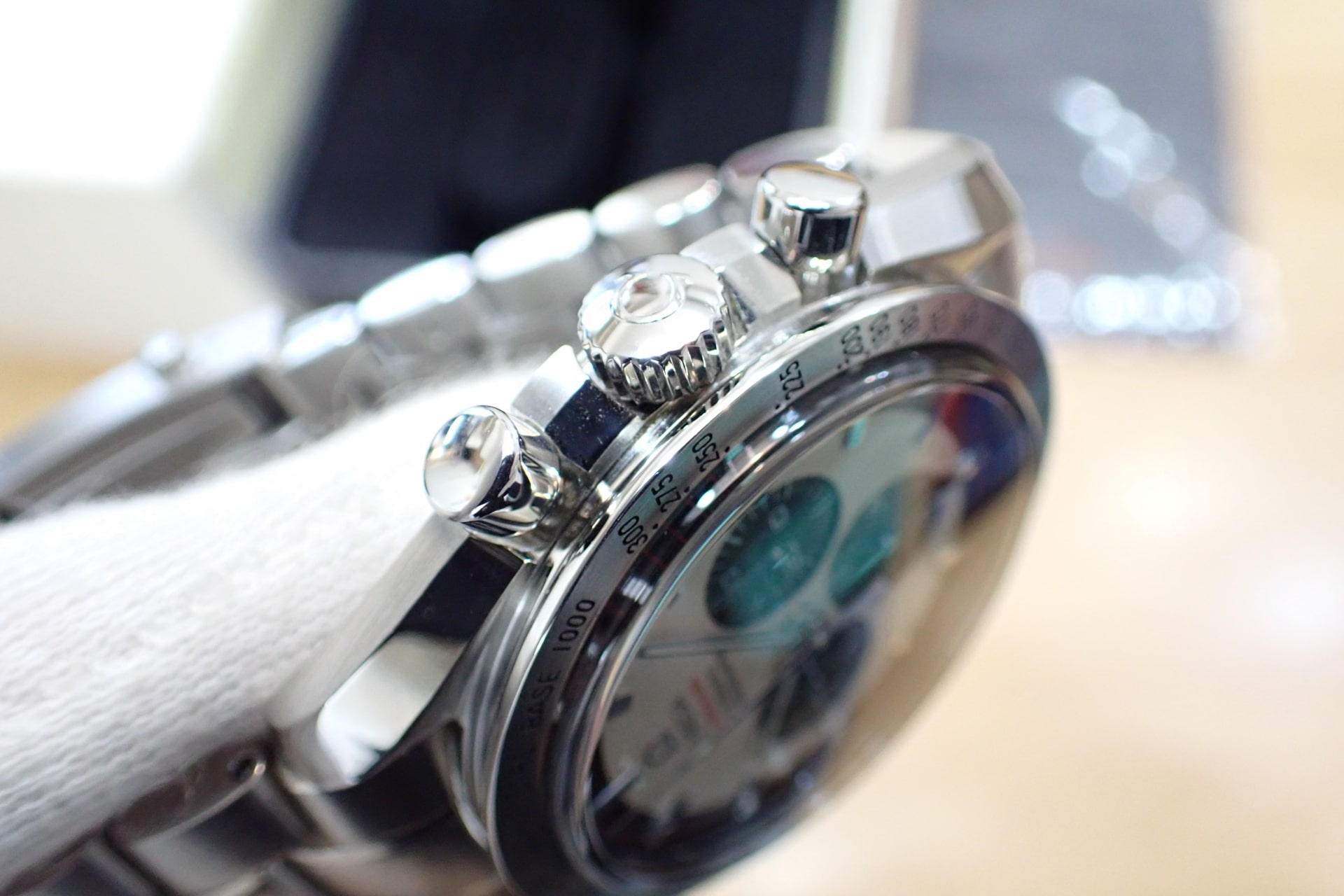 OMEGA/オメガ Ref.3559.32.00 レーシング M.シューマッハ 世界6000本限定 ホワイトダイヤル