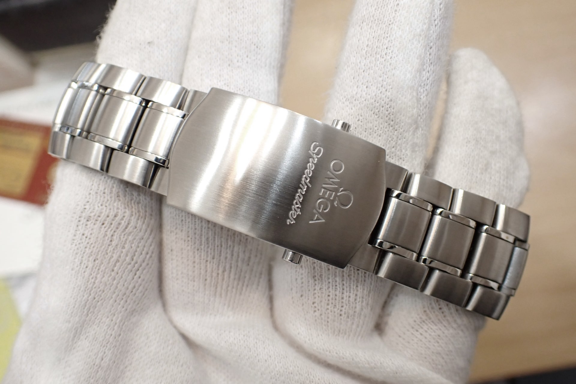 OMEGA/オメガ Ref.3559.32.00 レーシング M.シューマッハ 世界6000本限定 ホワイトダイヤル