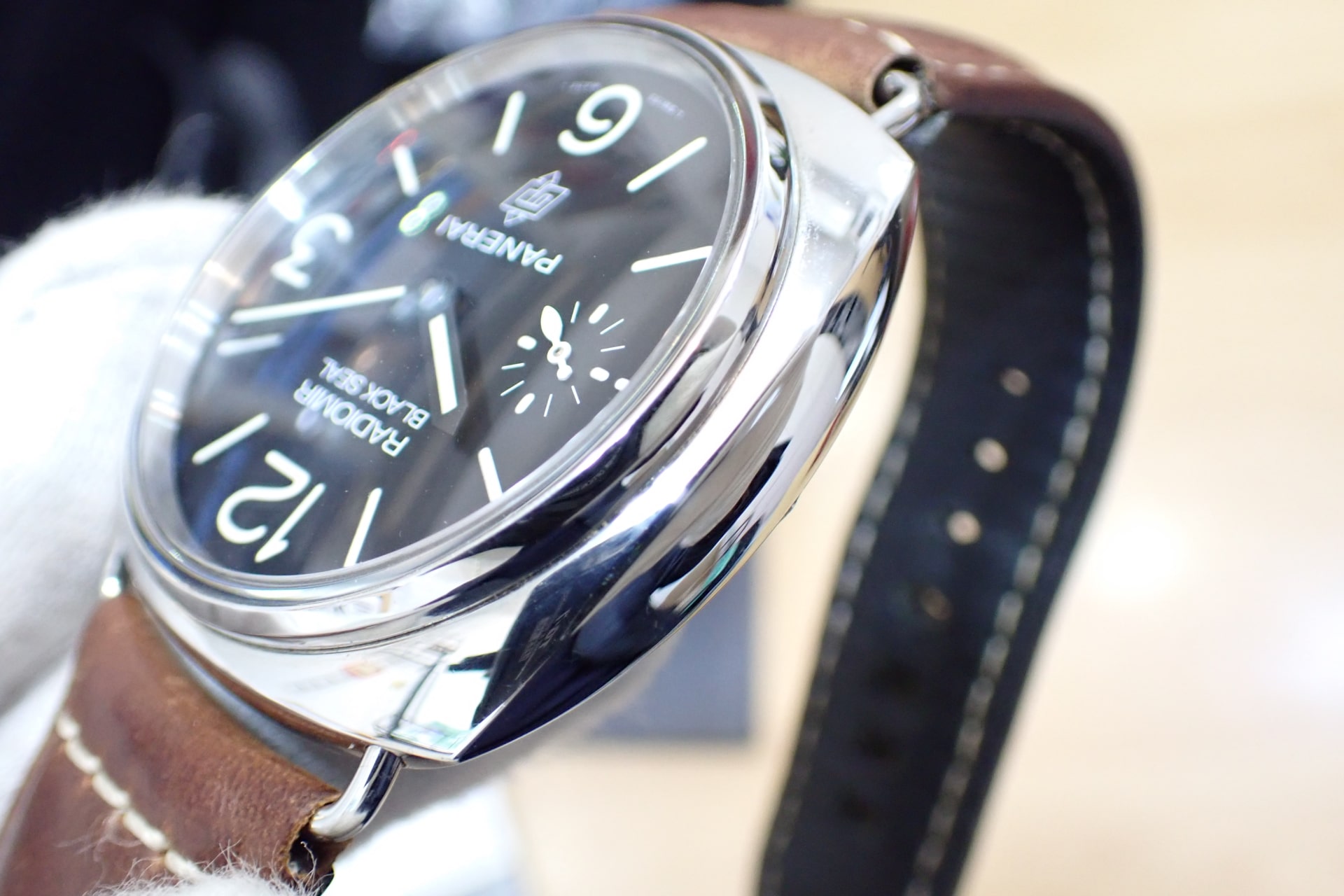 パネライ/Panerai ラジオミール ブラックシール ロゴ Ref.PAM00380