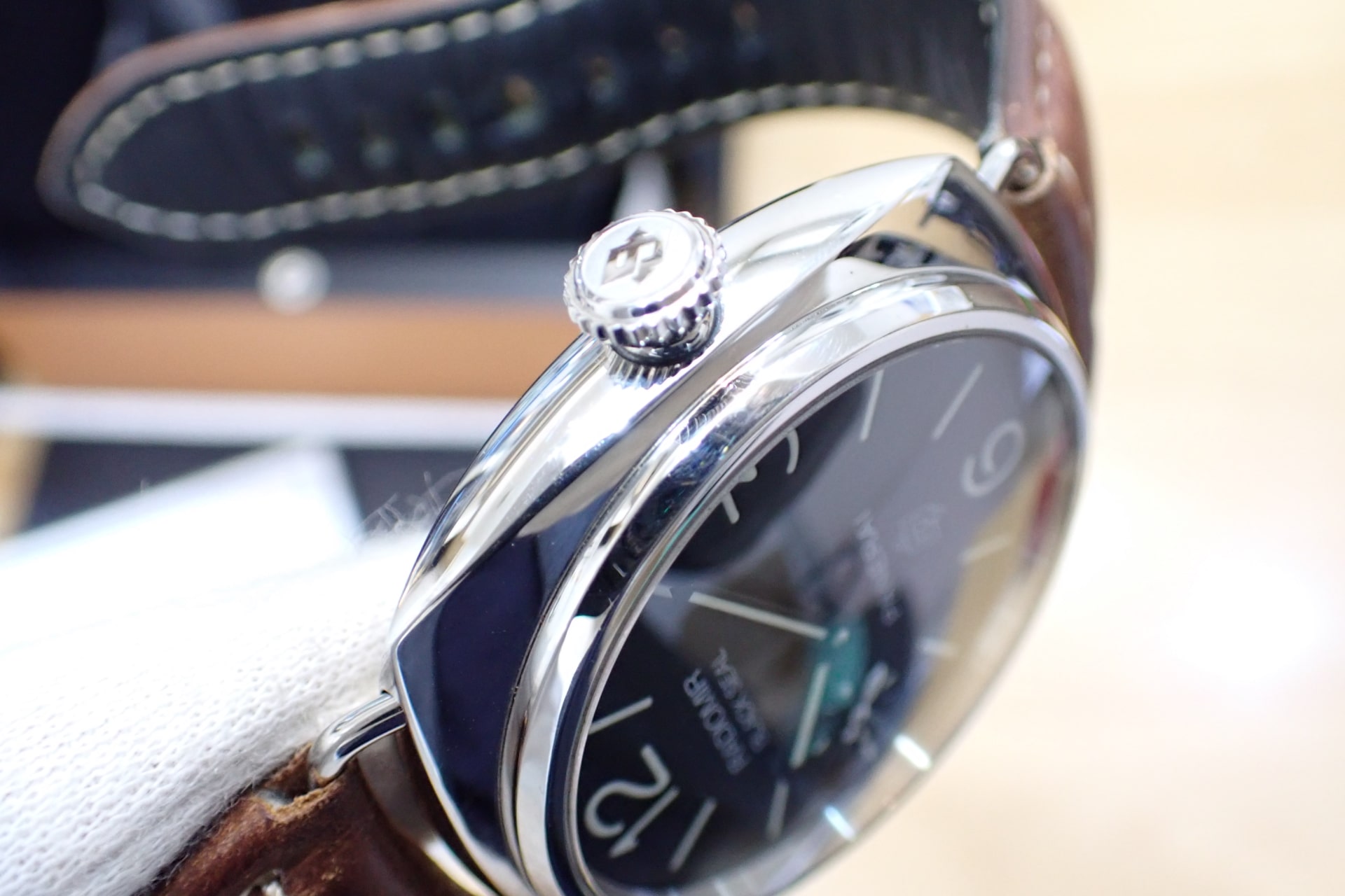 パネライ/Panerai ラジオミール ブラックシール ロゴ Ref.PAM00380