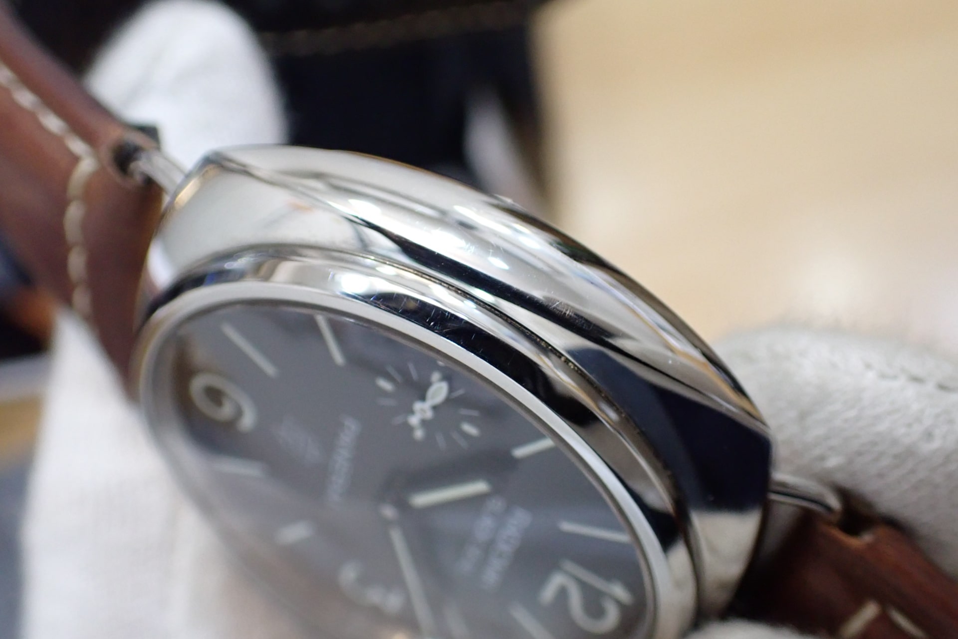 パネライ/Panerai ラジオミール ブラックシール ロゴ Ref.PAM00380