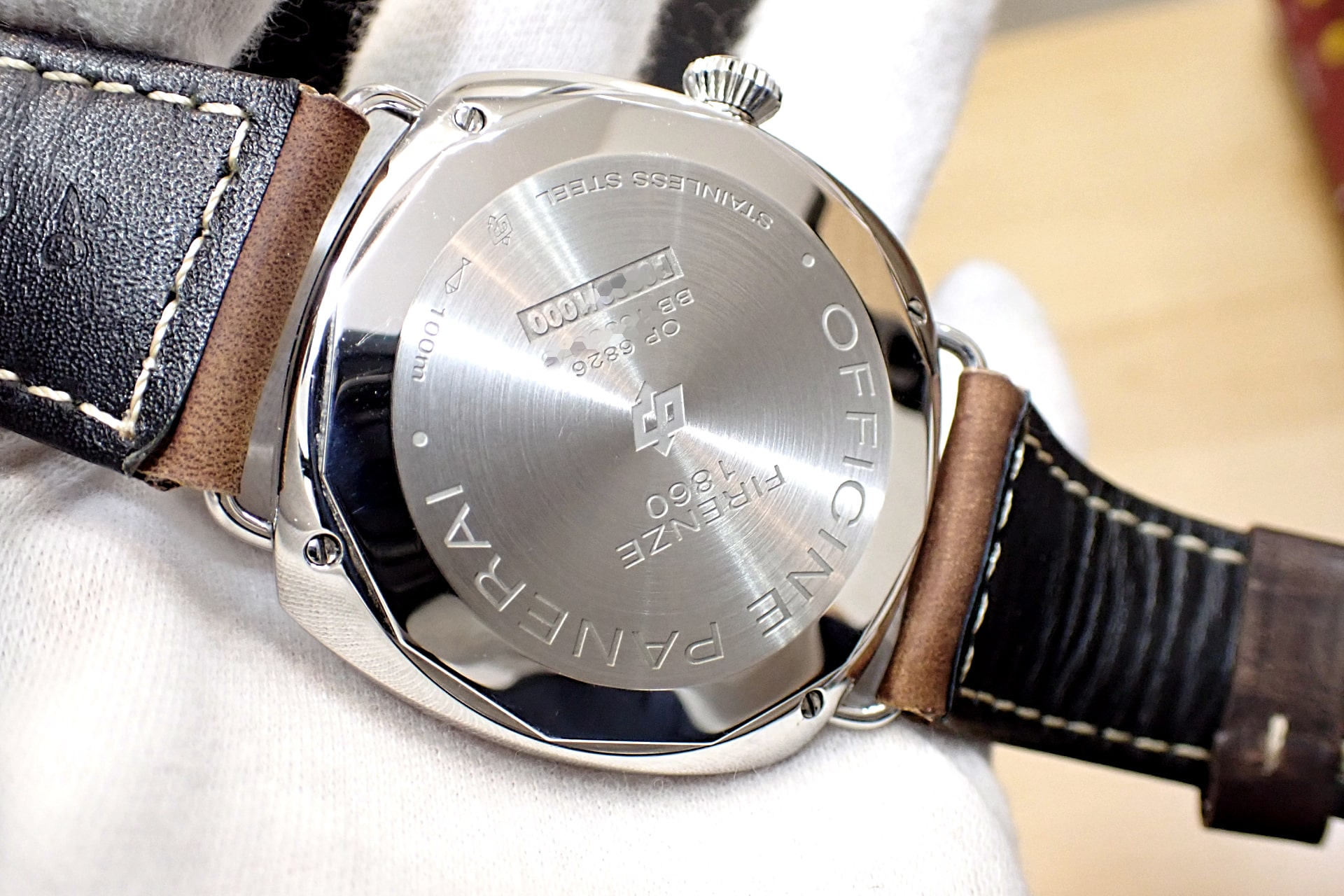 パネライ/Panerai ラジオミール ブラックシール ロゴ Ref.PAM00380