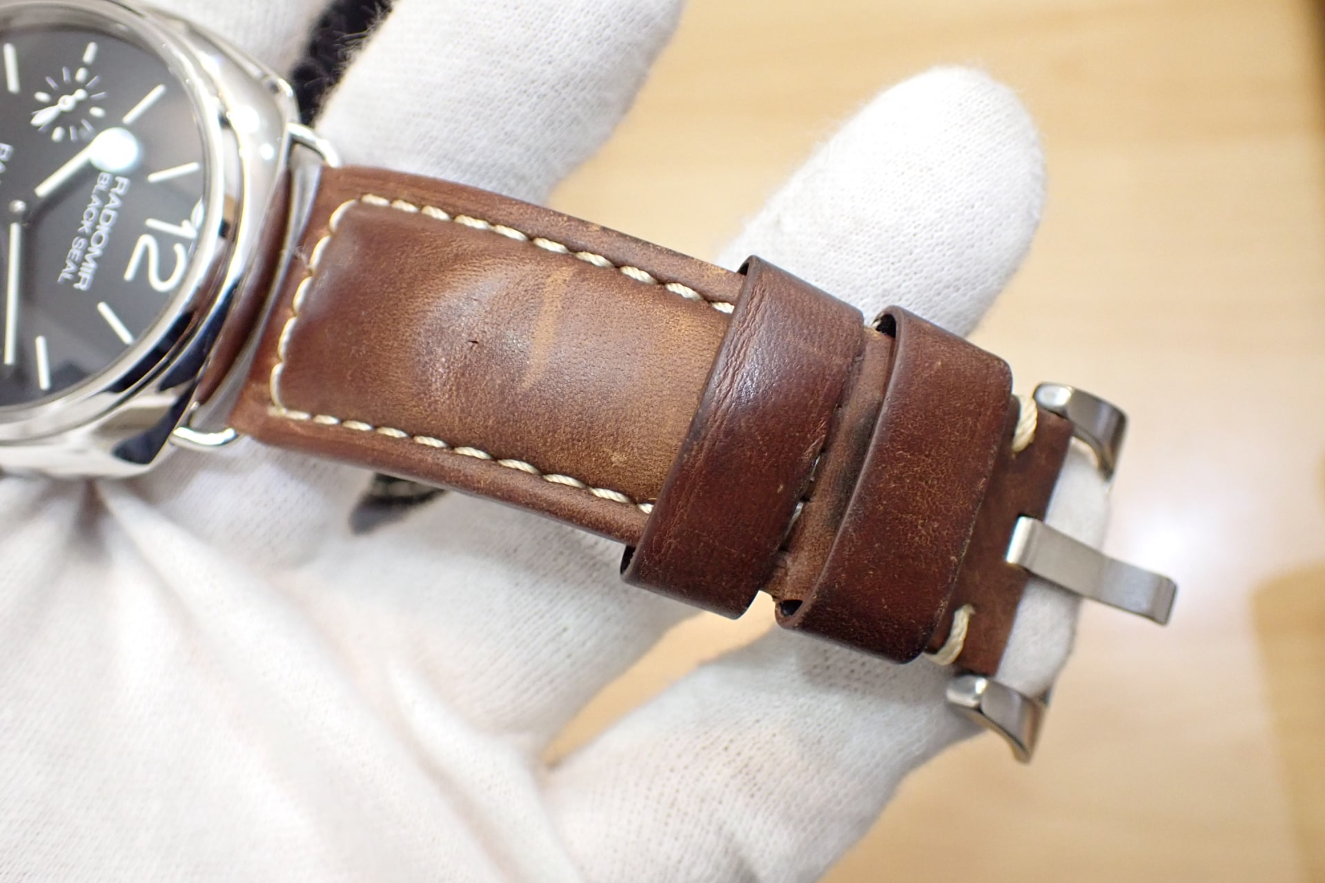 パネライ/Panerai ラジオミール ブラックシール ロゴ Ref.PAM00380