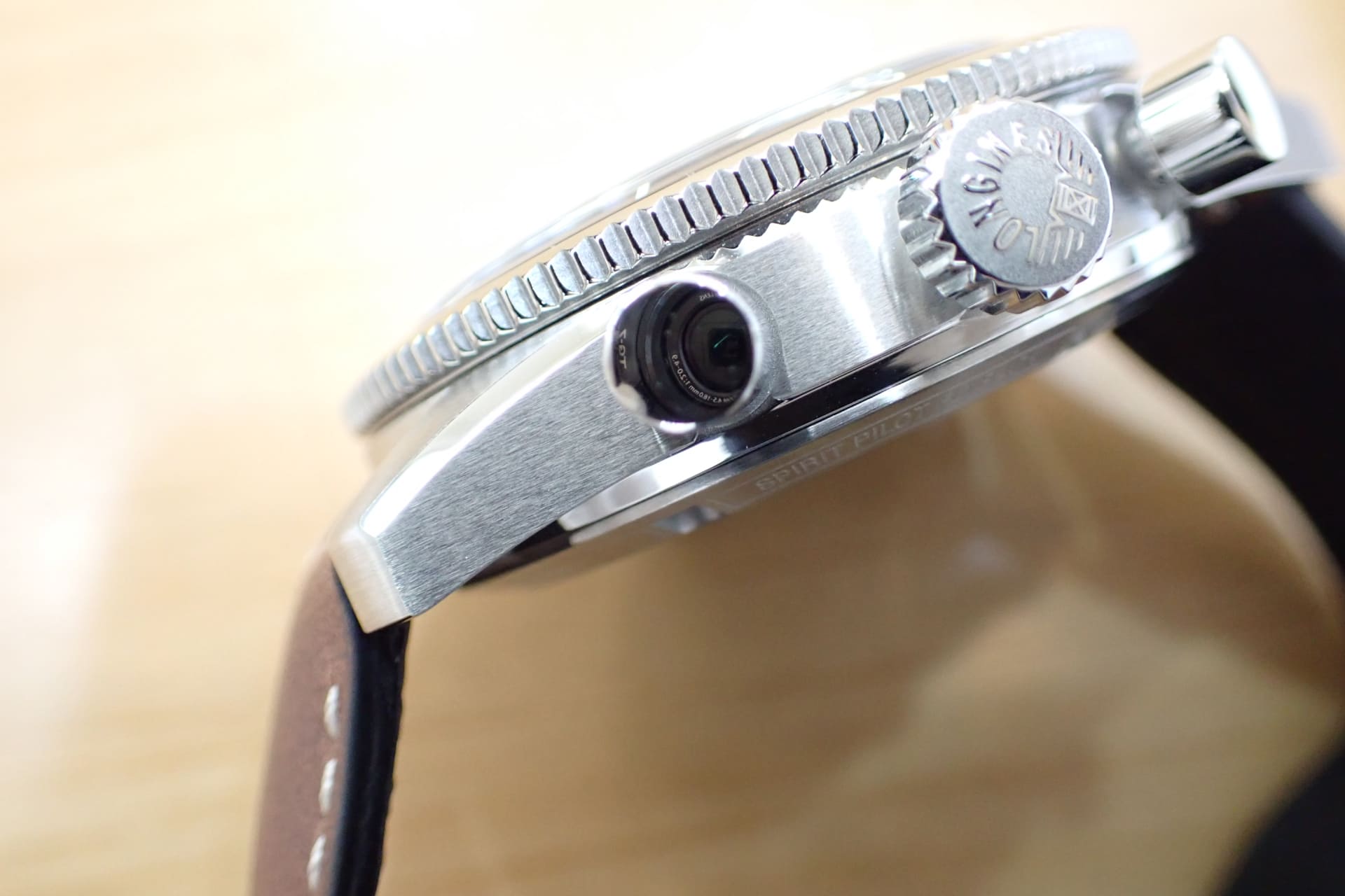 ロンジン/longines スピリット パイロット フライバック クロノグラフ Ref.L3.721.4.53.2