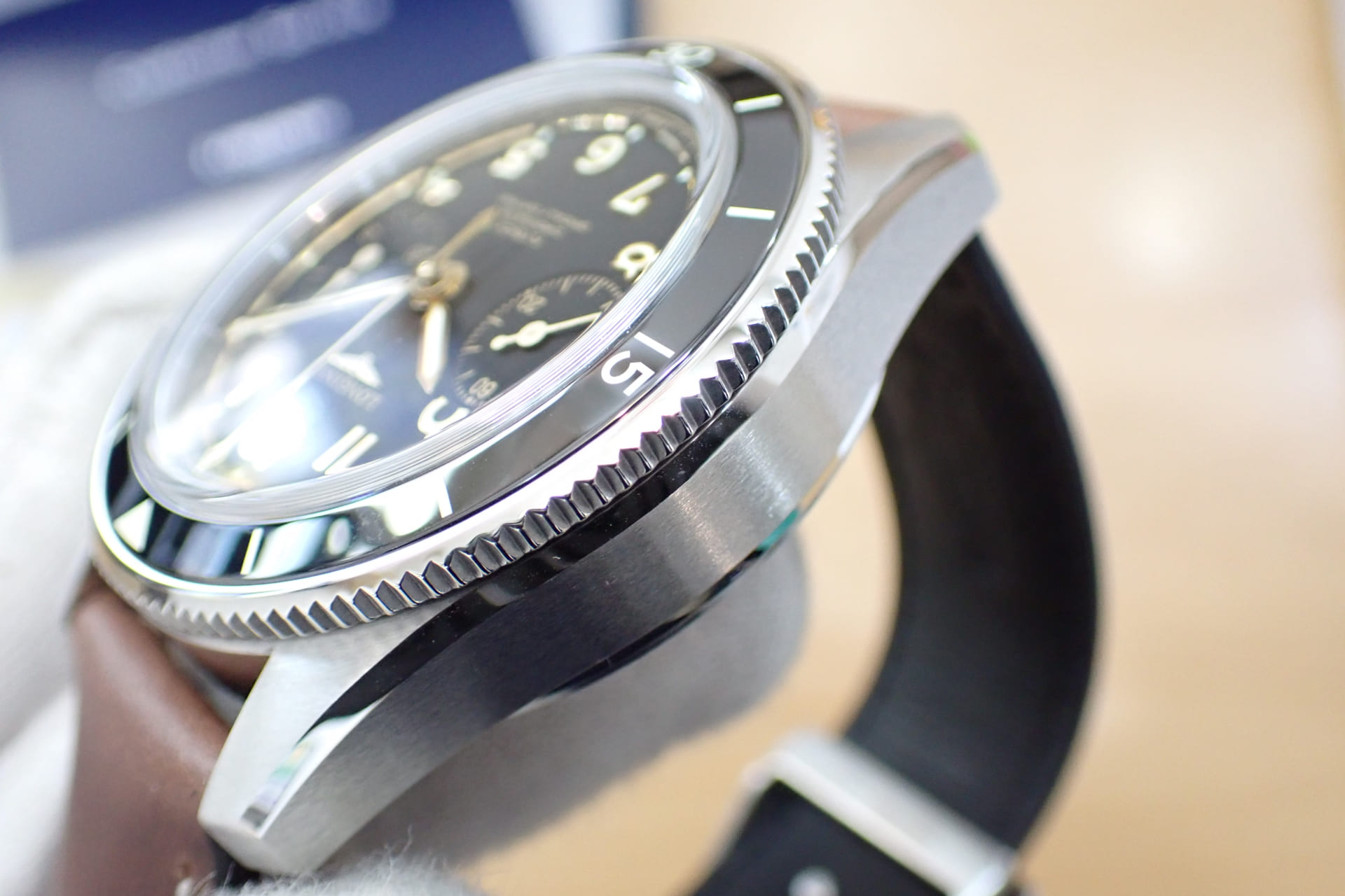 ロンジン/longines スピリット パイロット フライバック クロノグラフ Ref.L3.721.4.53.2