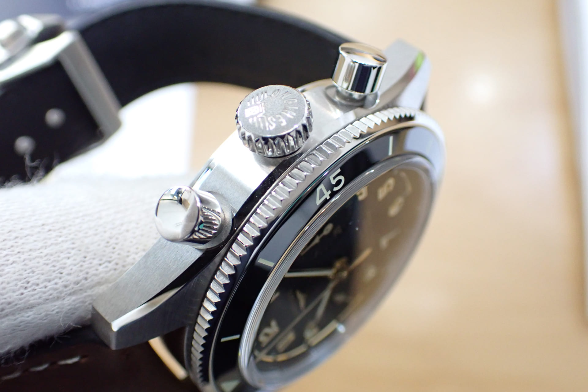 ロンジン/longines スピリット パイロット フライバック クロノグラフ Ref.L3.721.4.53.2