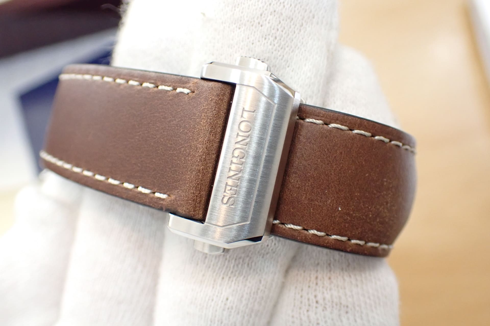 ロンジン/longines スピリット パイロット フライバック クロノグラフ Ref.L3.721.4.53.2