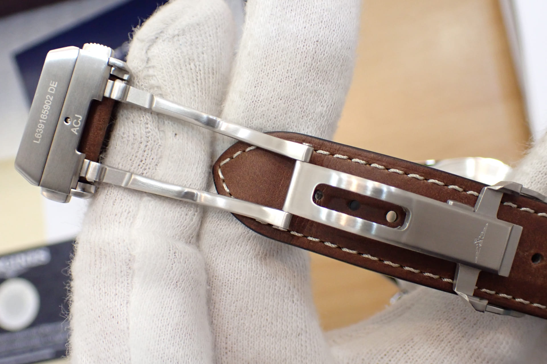 ロンジン/longines スピリット パイロット フライバック クロノグラフ Ref.L3.721.4.53.2