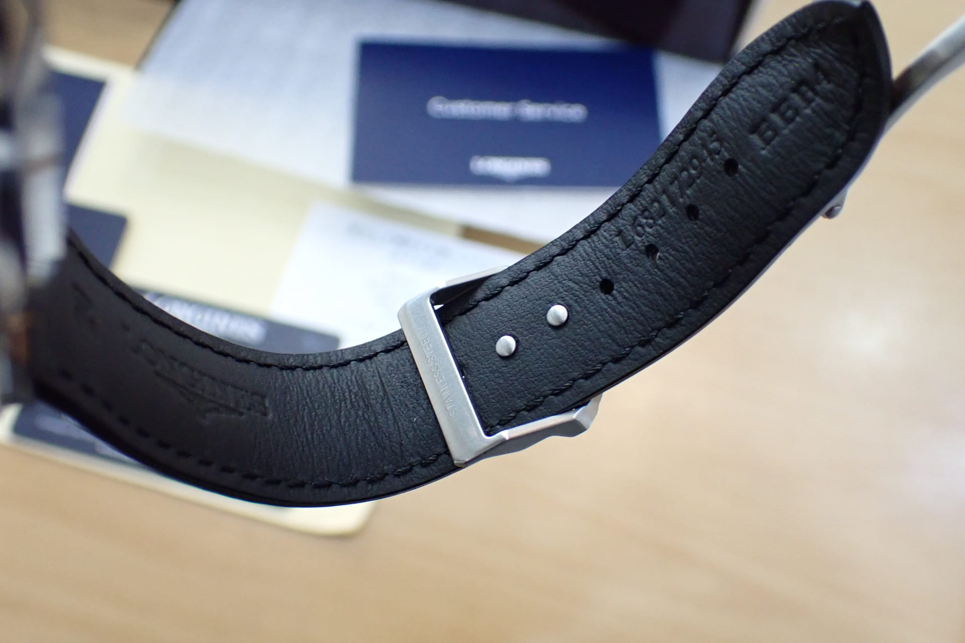 ロンジン/longines スピリット パイロット フライバック クロノグラフ Ref.L3.721.4.53.2