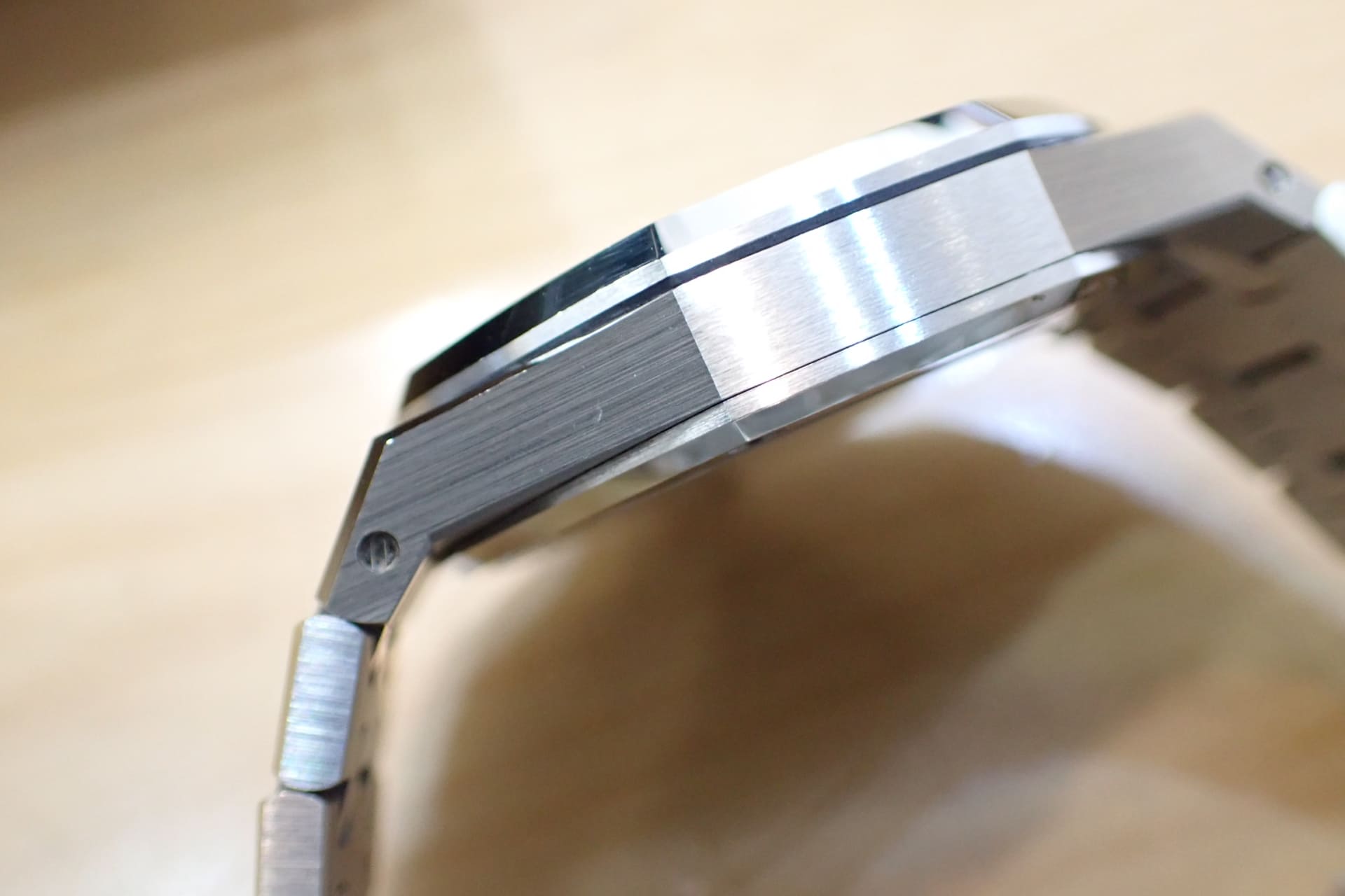 オーデマピゲ/Audemars Piguet ロイヤルオーク オートマティック 50周年記念 Ref.15550ST.OO.1356ST.03 グレー