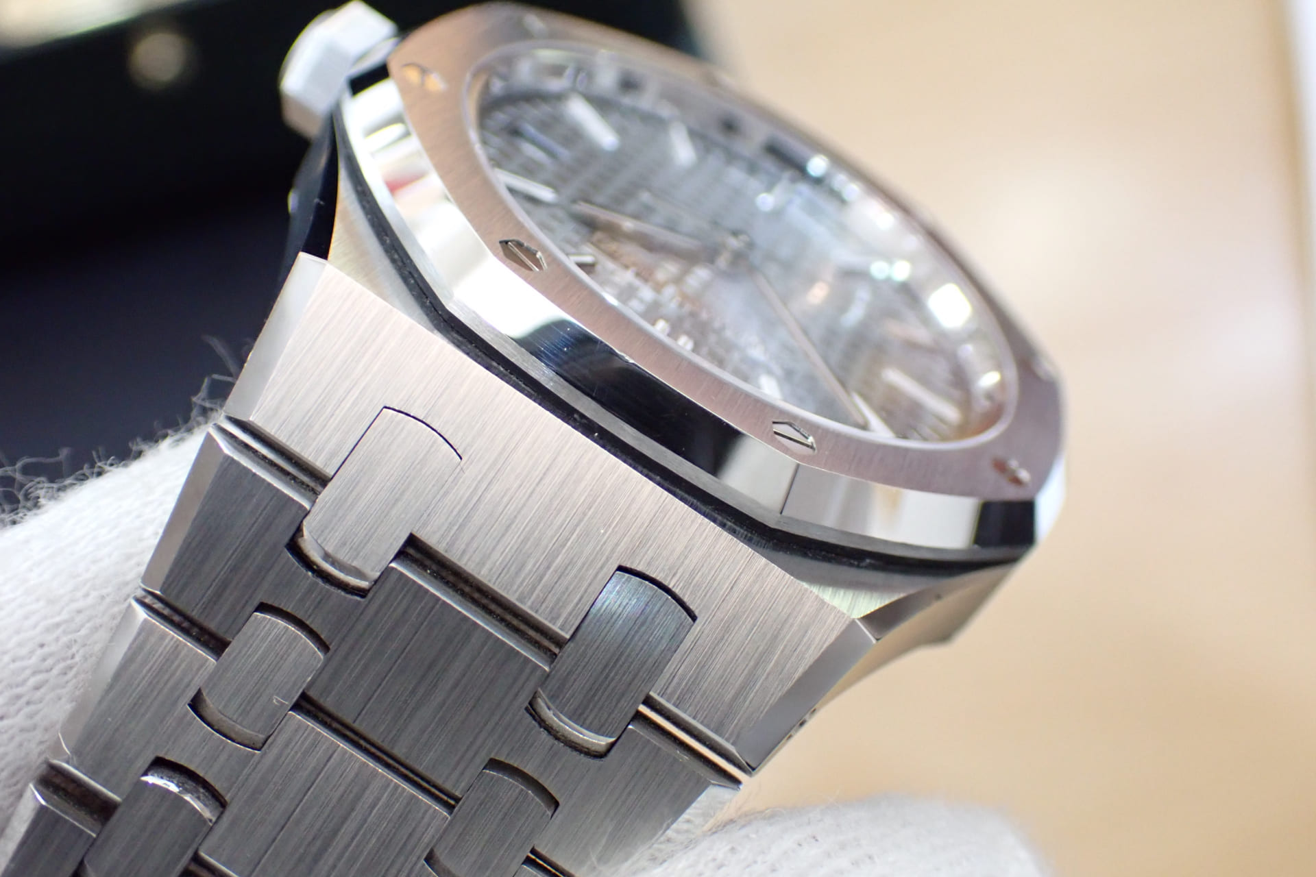 オーデマピゲ/Audemars Piguet ロイヤルオーク オートマティック 50周年記念 Ref.15550ST.OO.1356ST.03 グレー