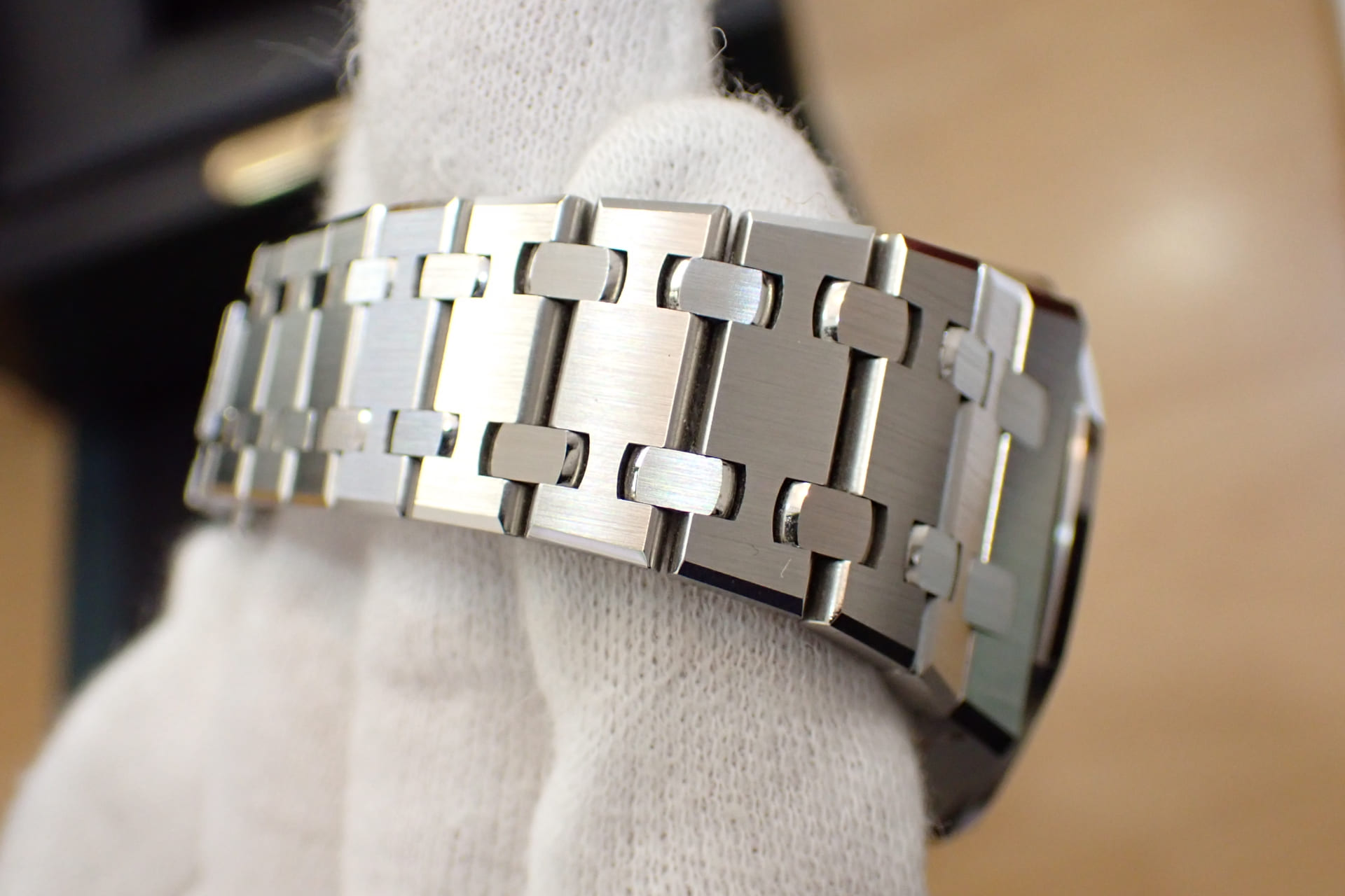 オーデマピゲ/Audemars Piguet ロイヤルオーク オートマティック 50周年記念 Ref.15550ST.OO.1356ST.03 グレー